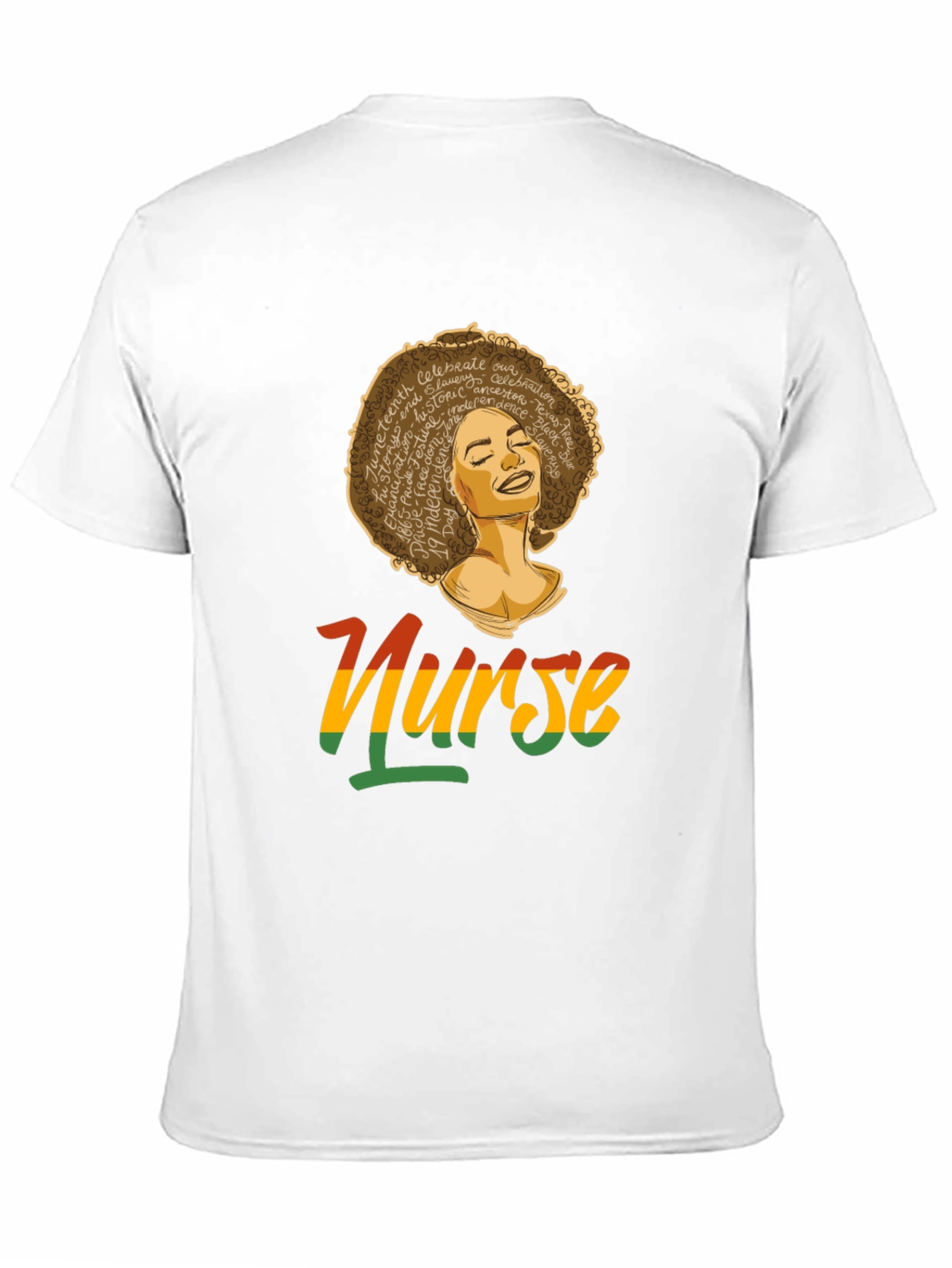 Juneteenth Nurse Black Pride T-Shirt
