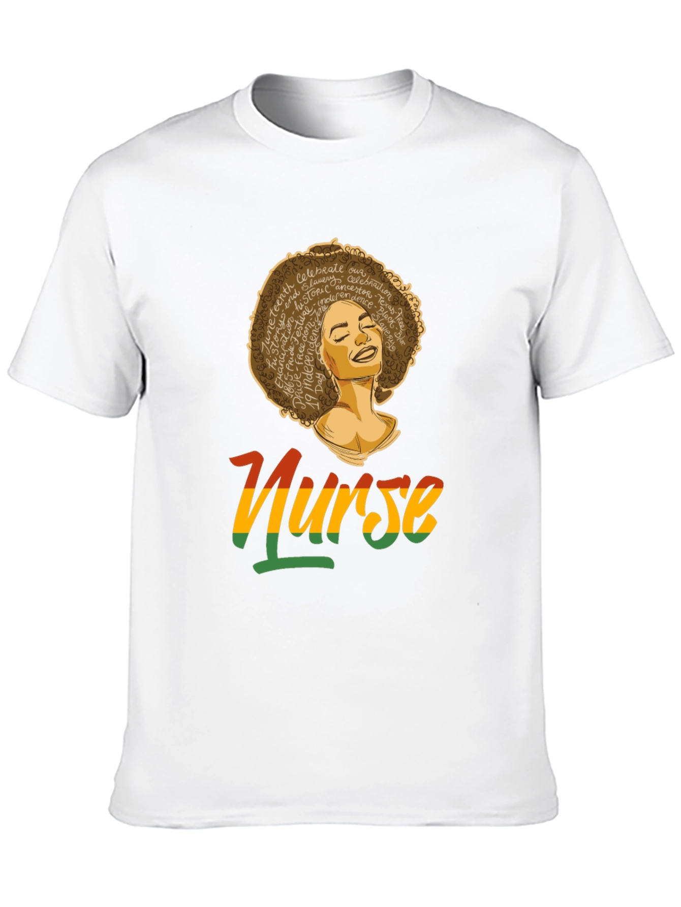 Juneteenth Nurse Black Pride T-Shirt