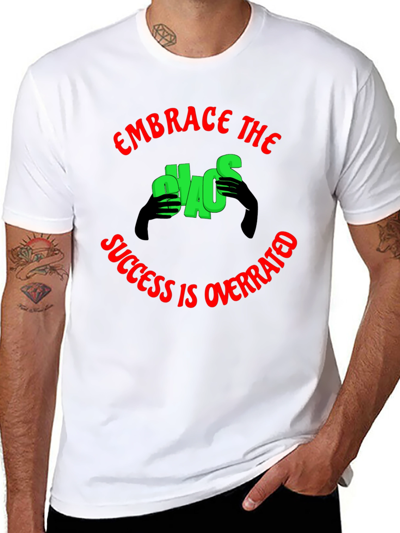 Embrace Chaos Graphic Tee