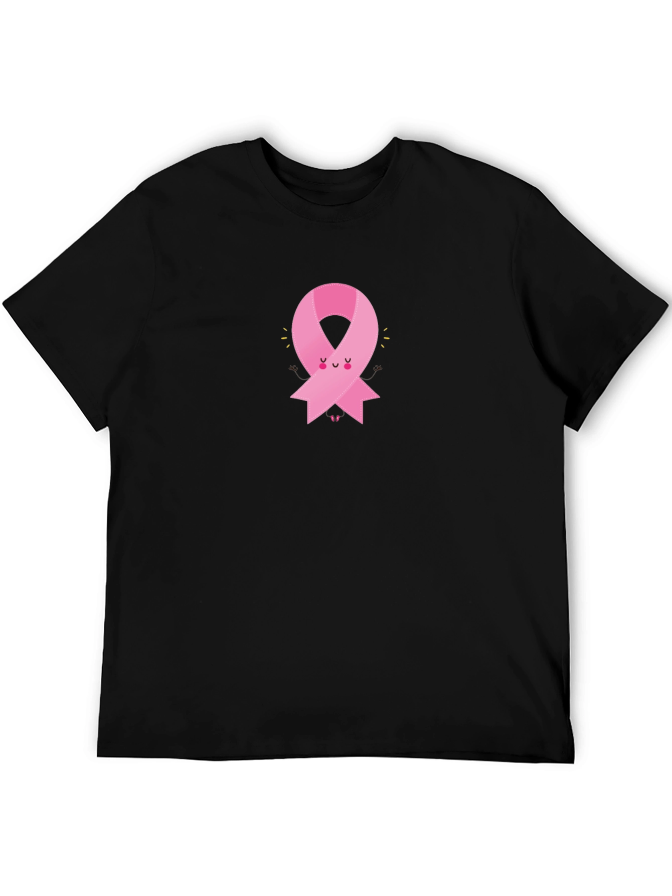 Cute Ribbon Graphic Tee - Support the Cause