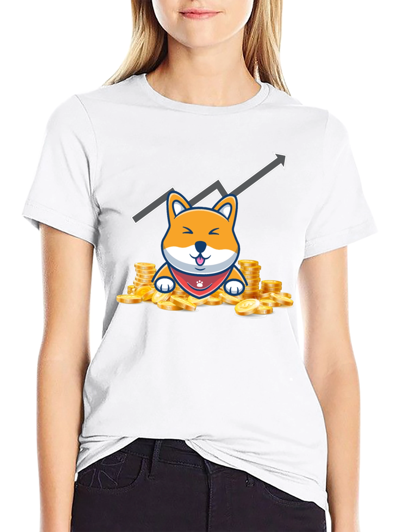 Shiba Inu Coin Crypto T-Shirt