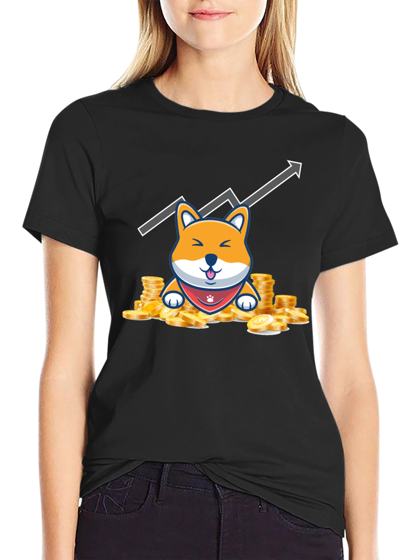 Shiba Inu Coin Crypto T-Shirt