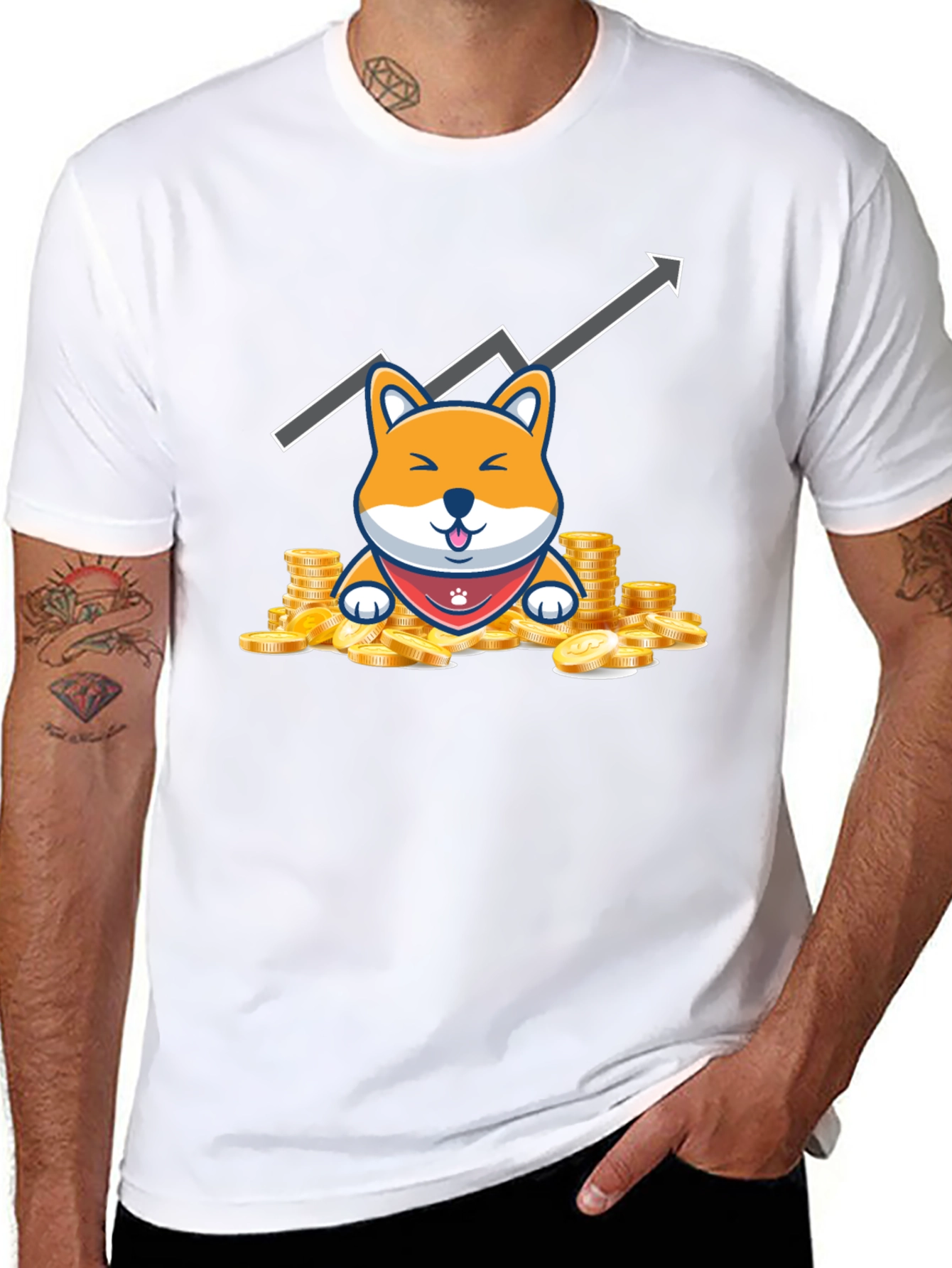 Shiba Inu Coin Crypto T-Shirt