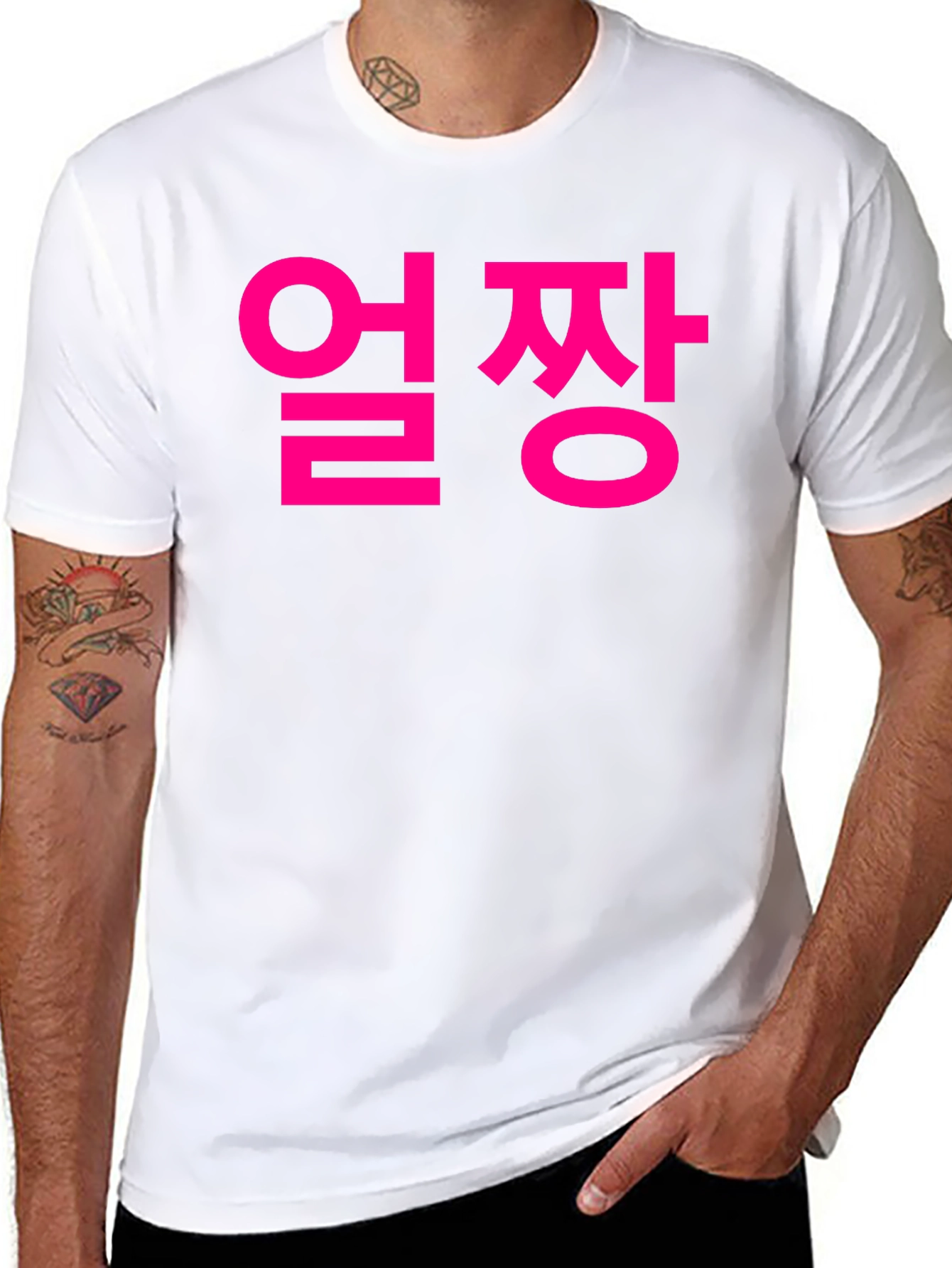 Korean Ulzzang T-Shirt - Black Cotton Tee