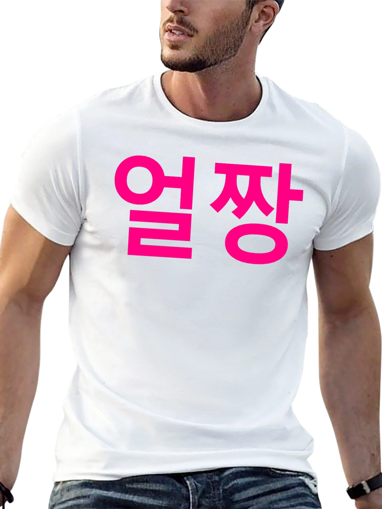 Korean Ulzzang T-Shirt - Black Cotton Tee