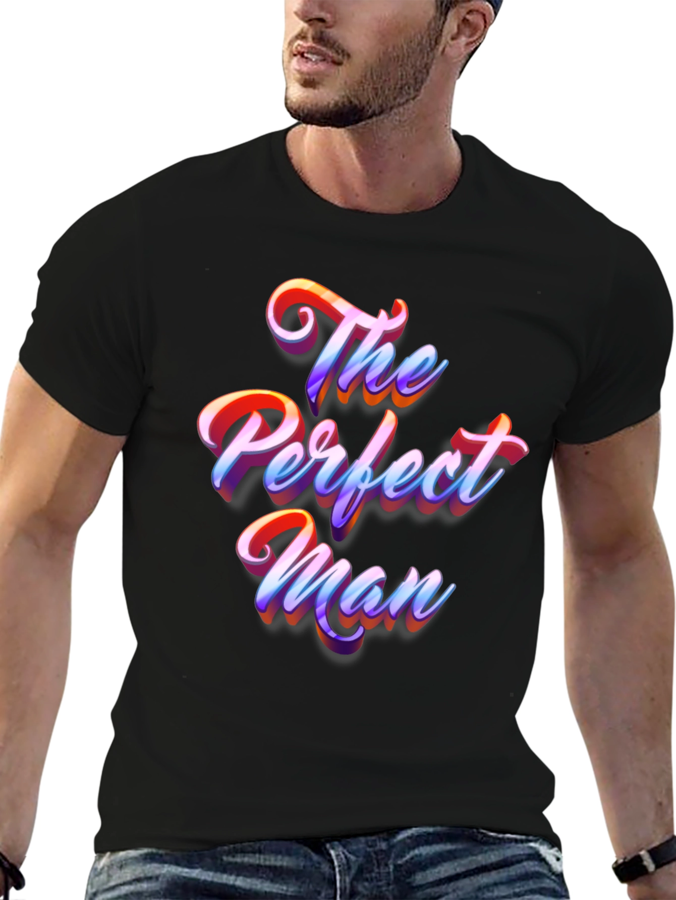 The Perfect Man Graphic Tee - Bold & Stylish
