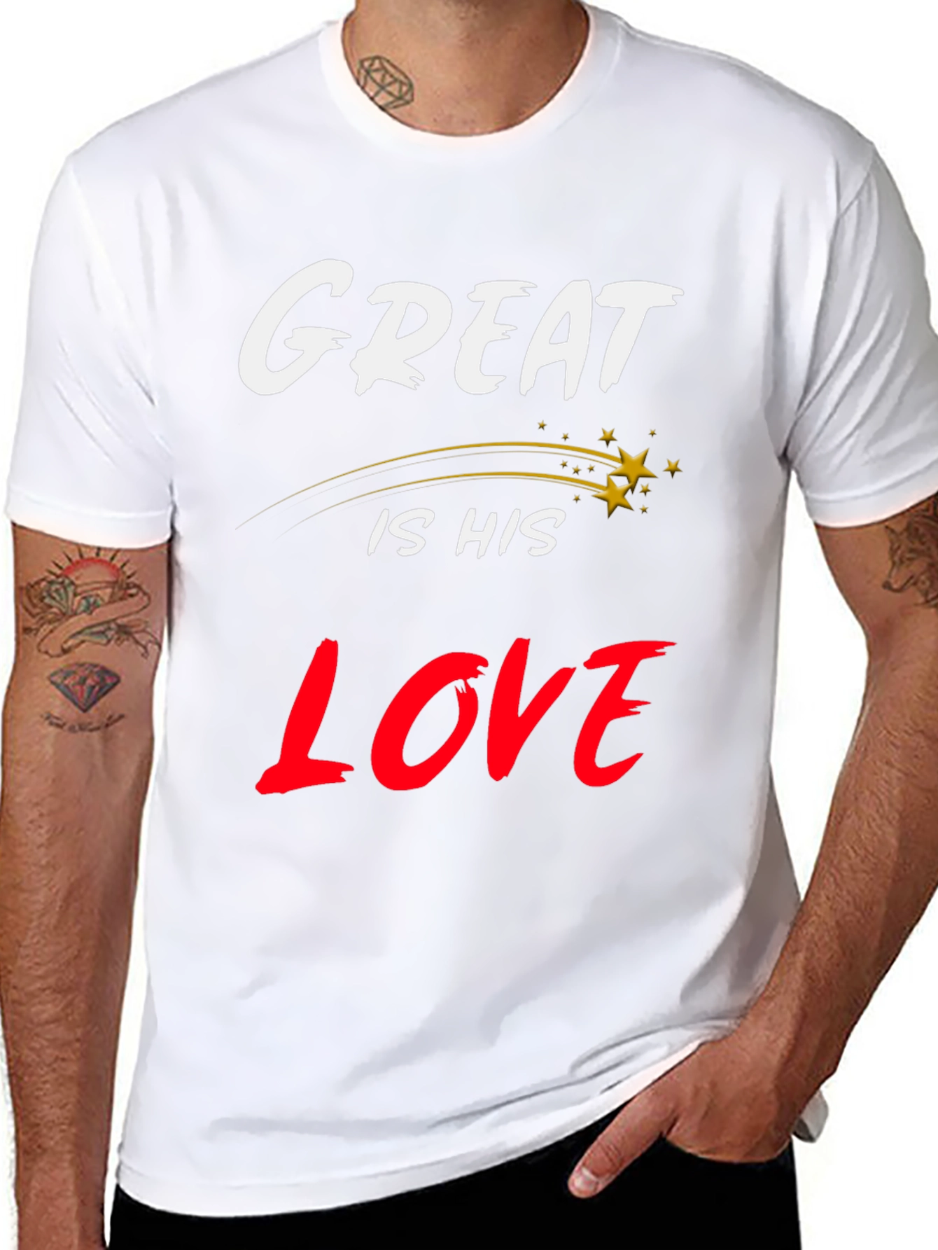 Great Is His Love Graphic Tee