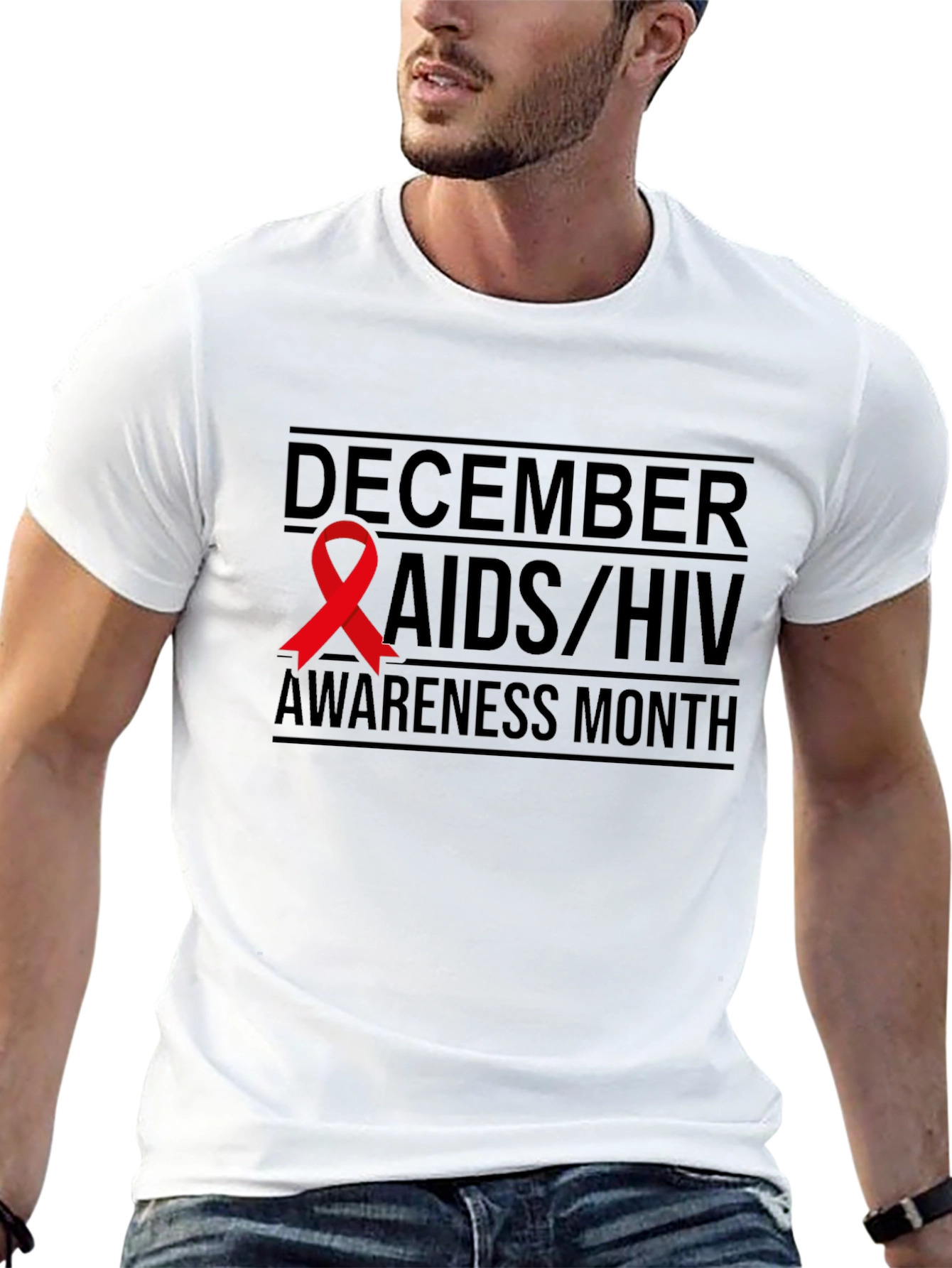 December AIDS/HIV Awareness Month T-Shirt