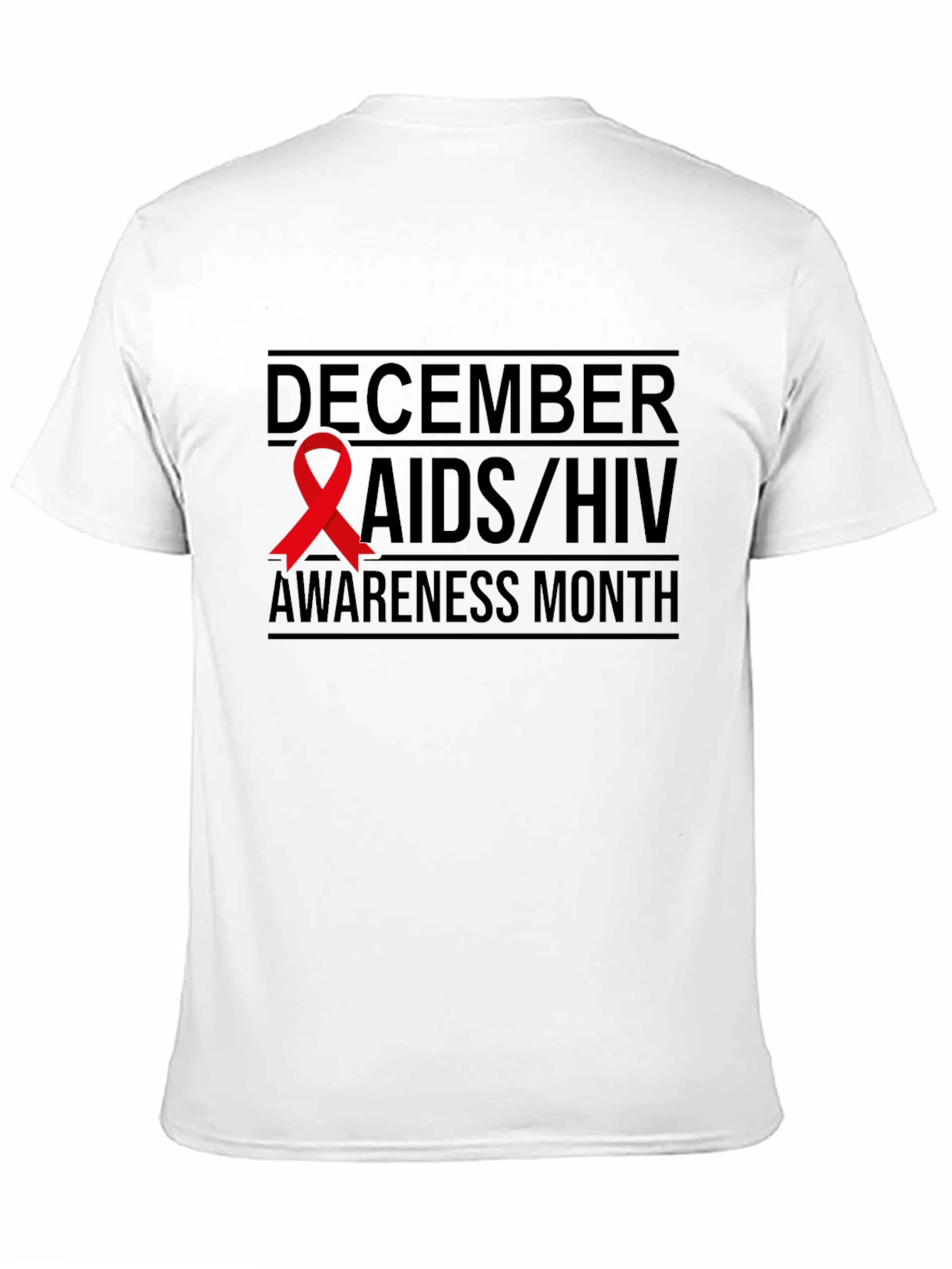December AIDS/HIV Awareness Month T-Shirt