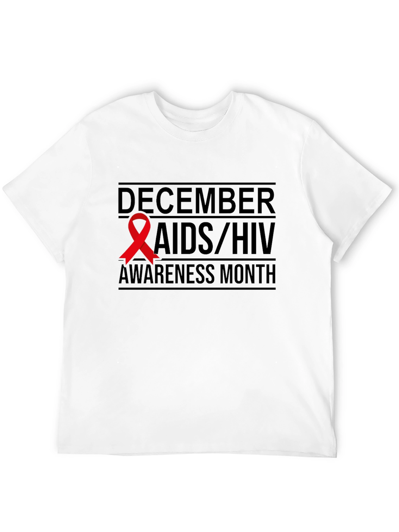 December AIDS/HIV Awareness Month T-Shirt