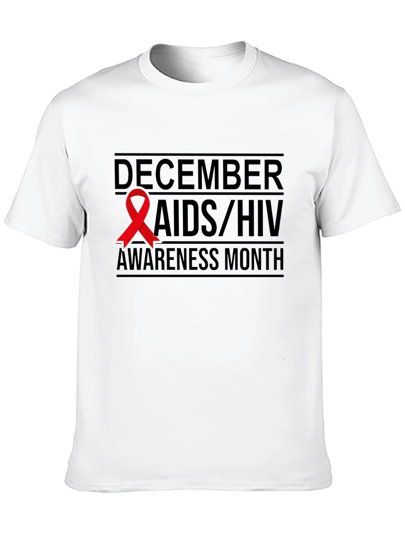December AIDS/HIV Awareness Month T-Shirt