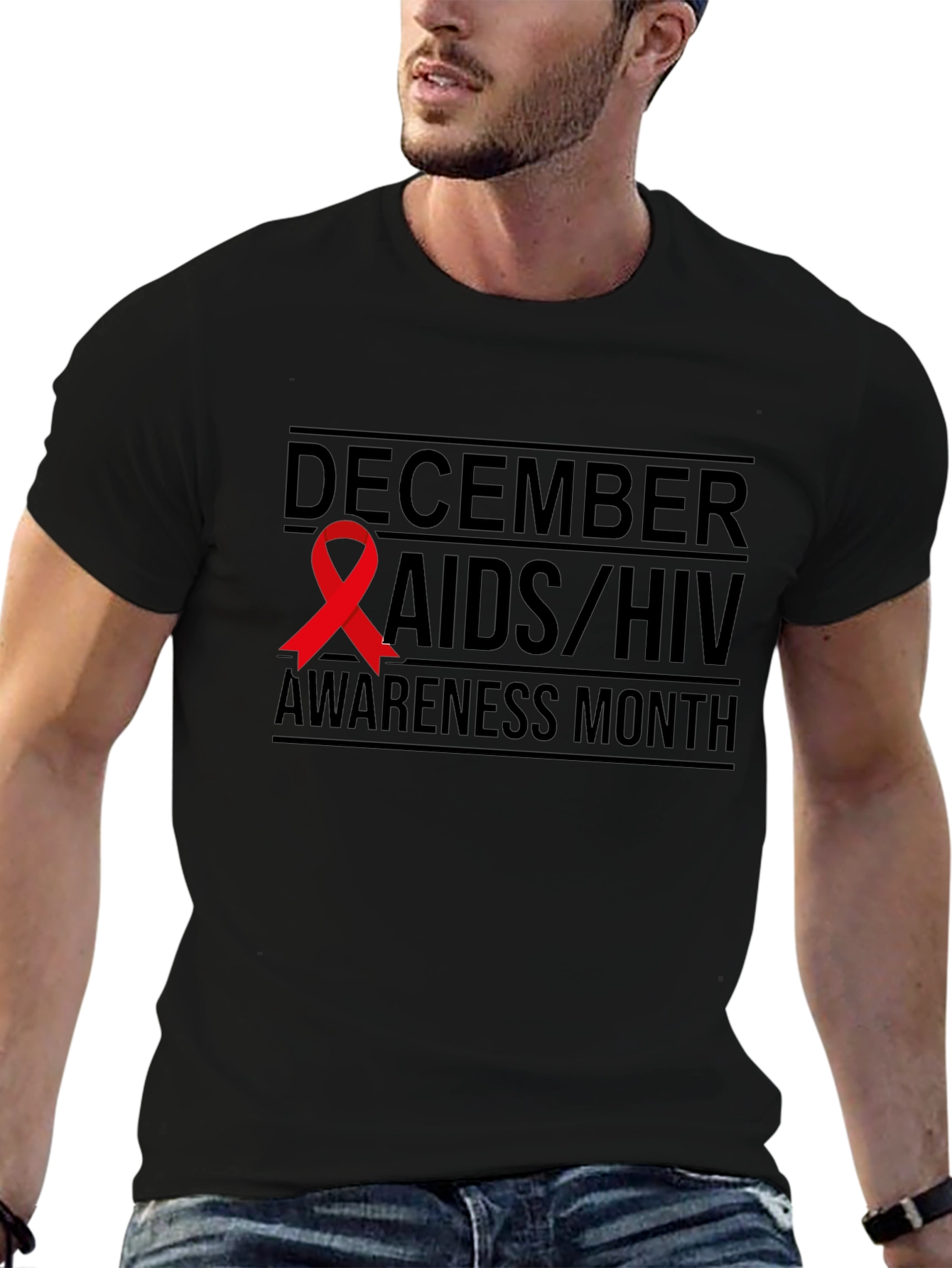 December AIDS/HIV Awareness Month T-Shirt