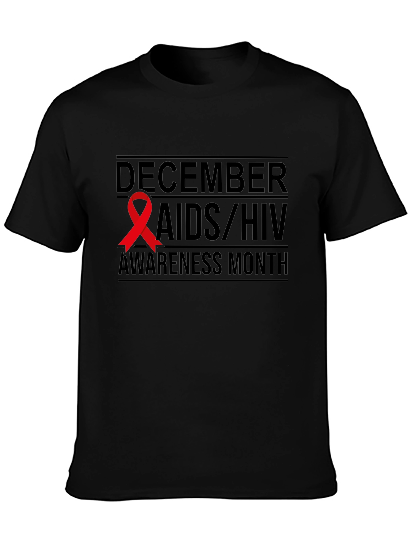 December AIDS/HIV Awareness Month T-Shirt