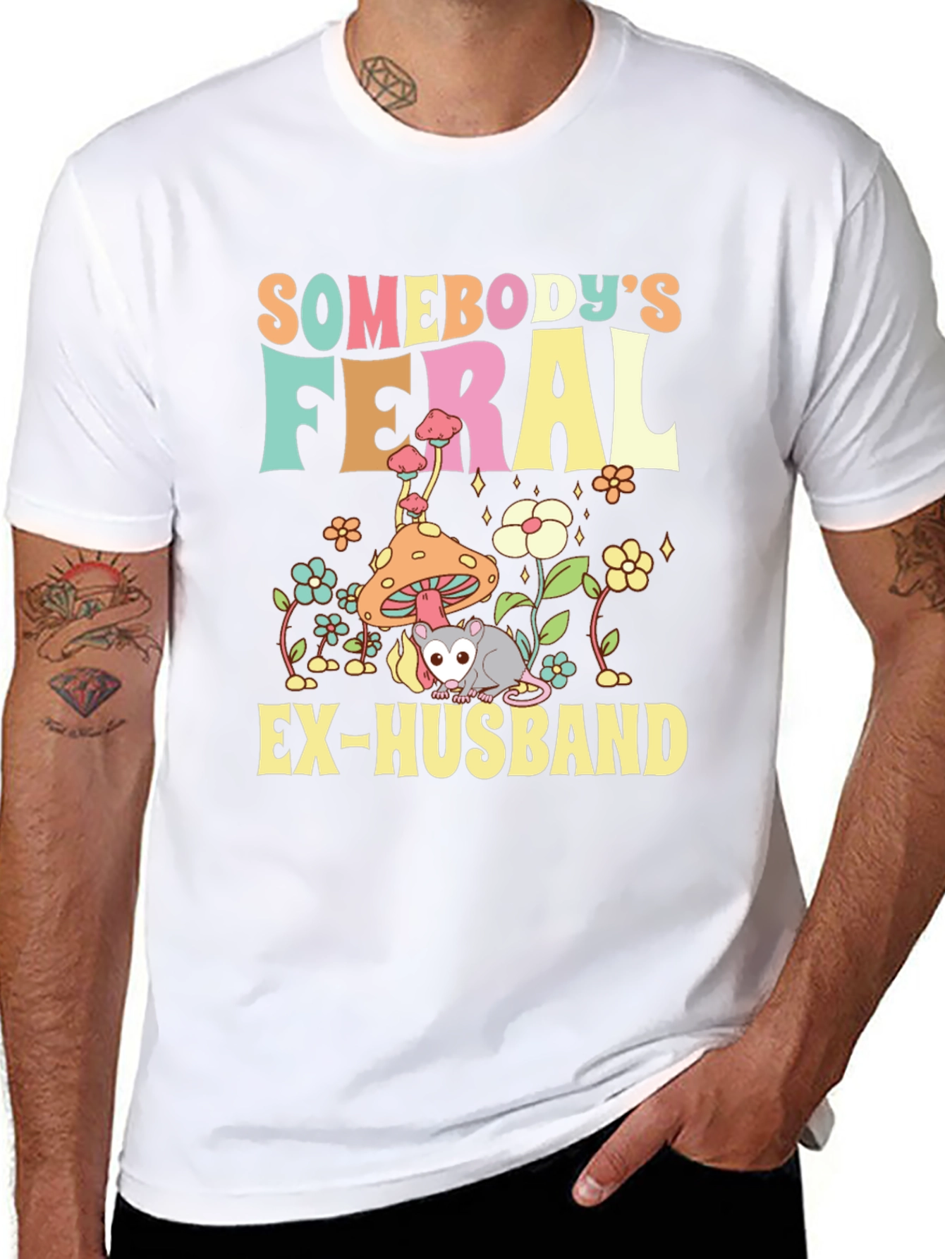 Feral Ex-Husband Graphic Tee