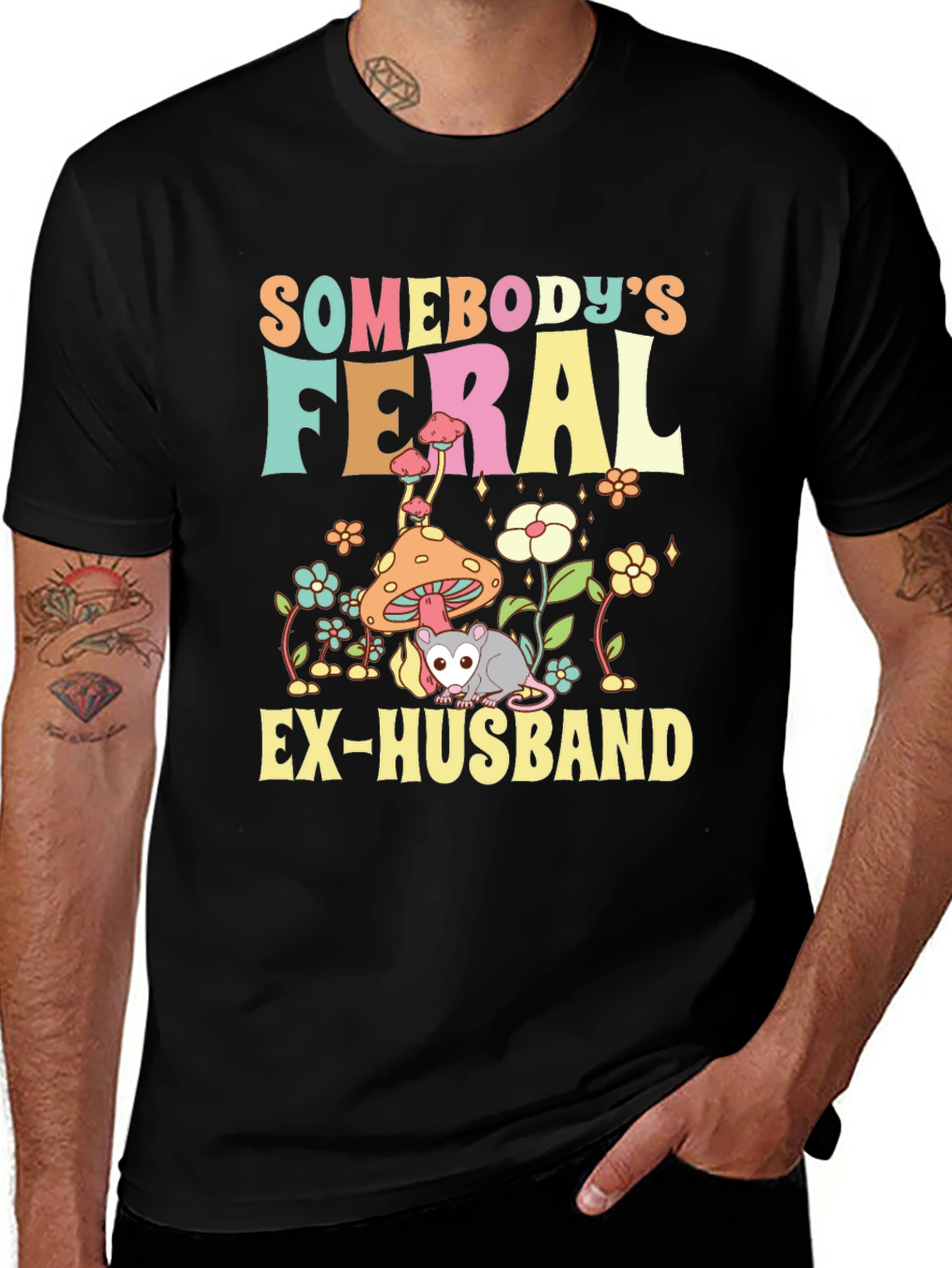 Feral Ex-Husband Graphic Tee