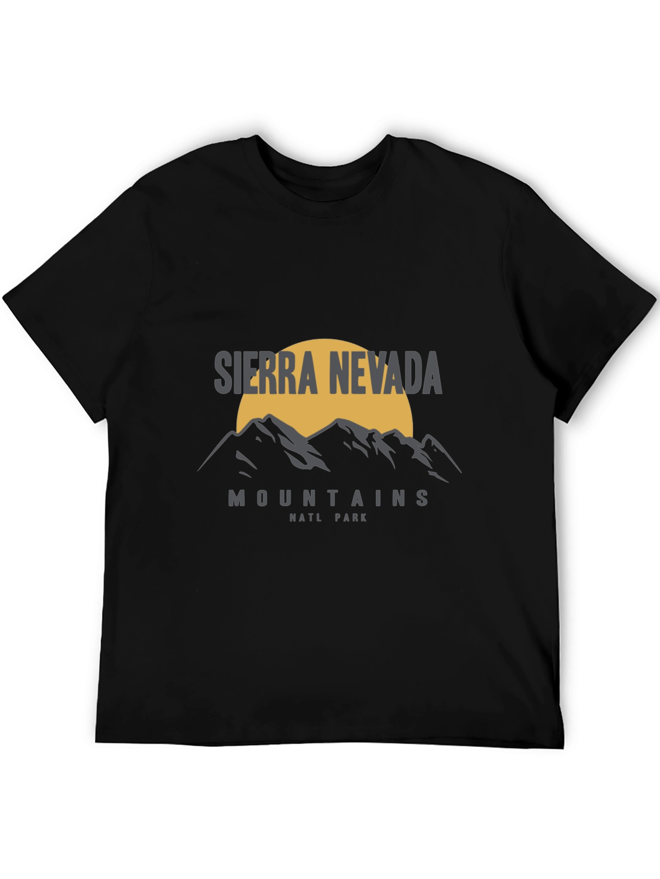 Sierra Nevada Mountains Graphic T-Shirt