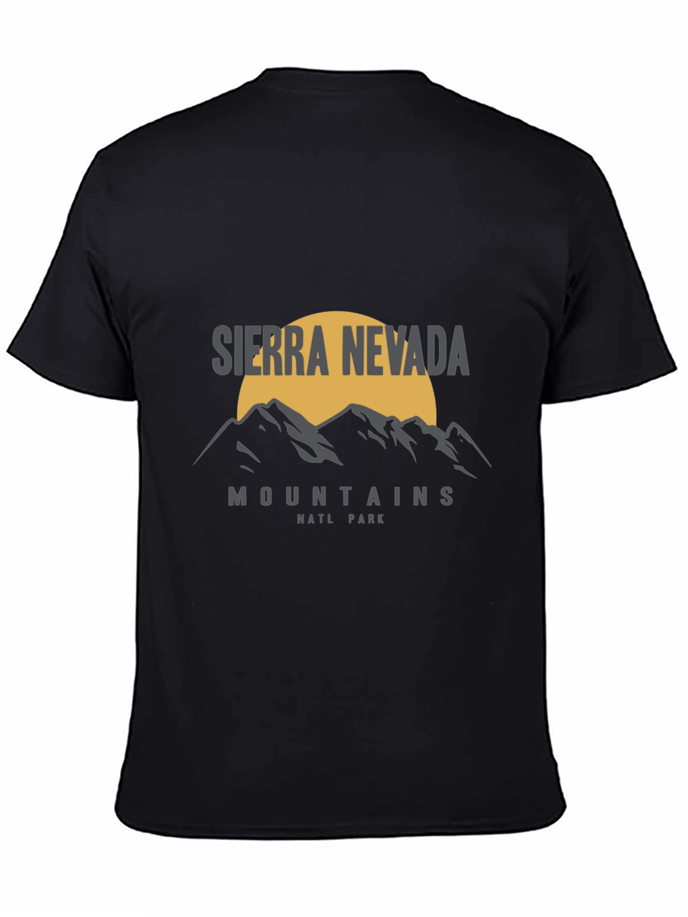 Sierra Nevada Mountains Graphic T-Shirt