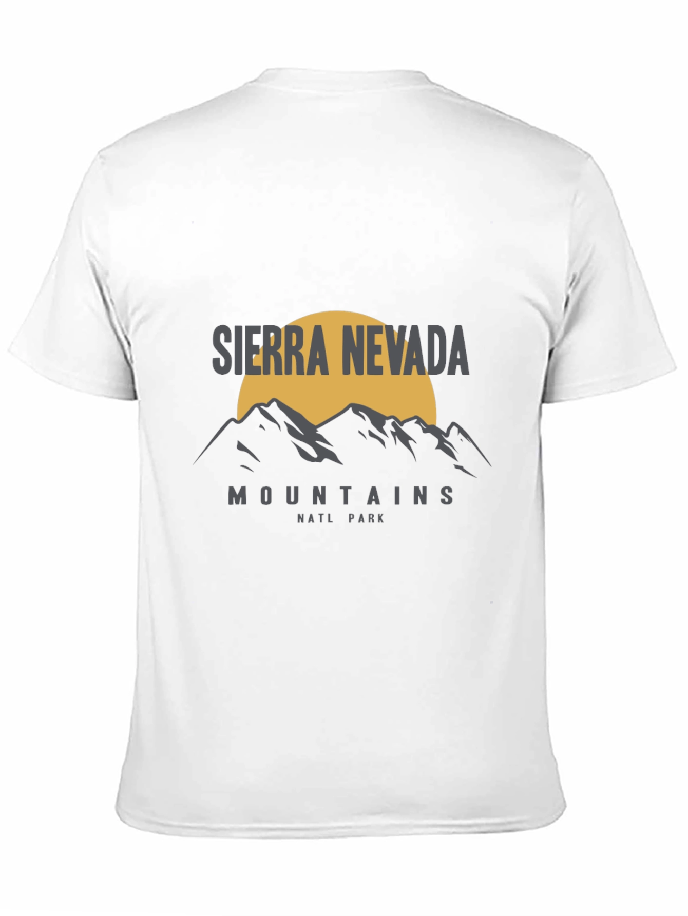 Sierra Nevada Mountains Graphic T-Shirt