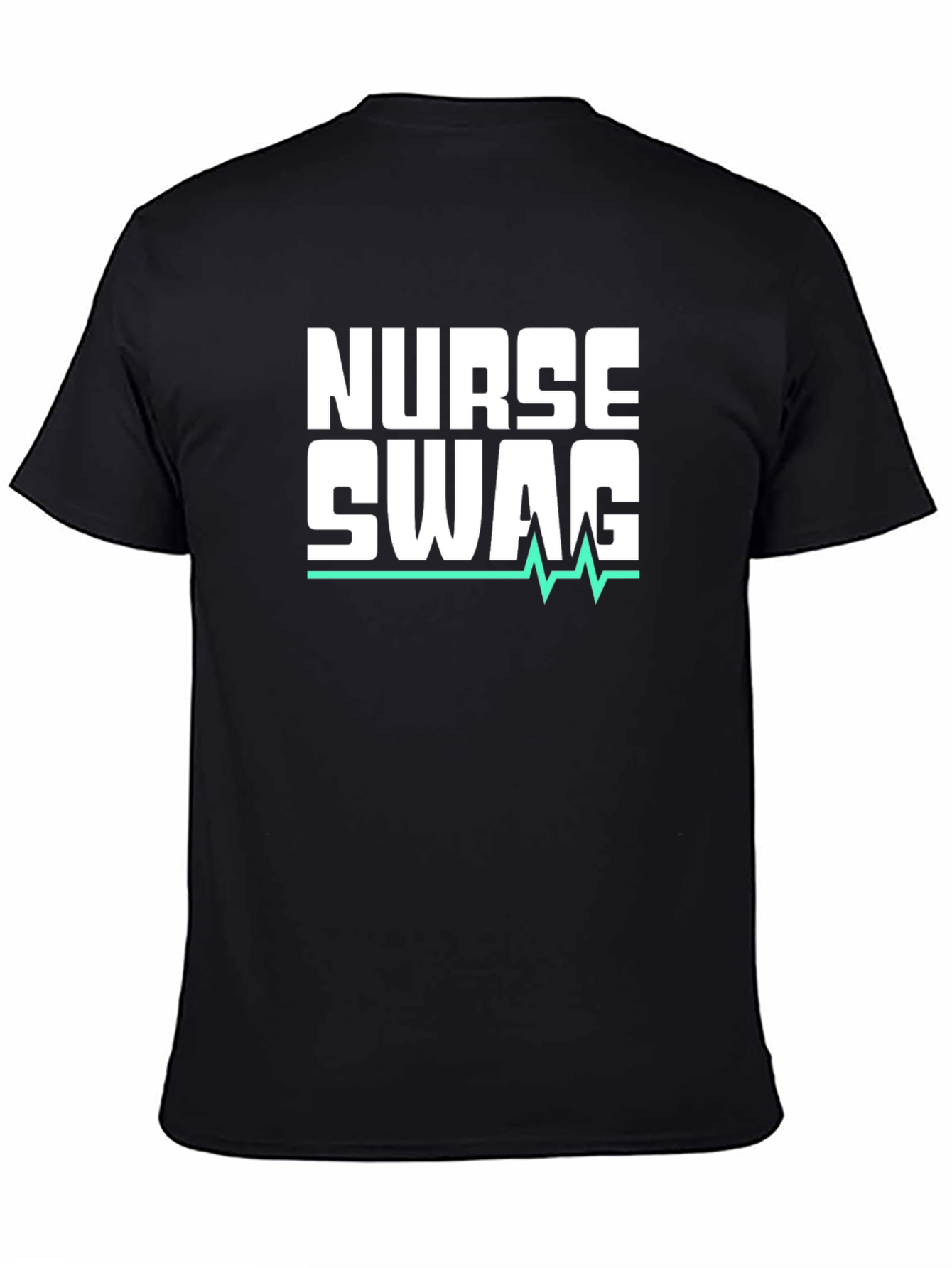 Nurse Swag T-Shirt - Black Graphic Tee