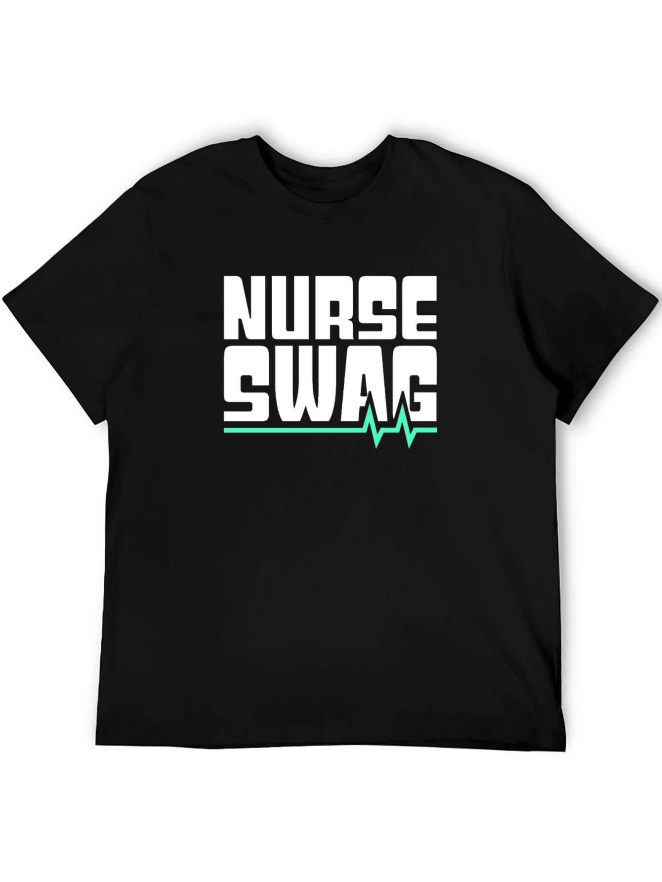 Nurse Swag T-Shirt - Black Graphic Tee