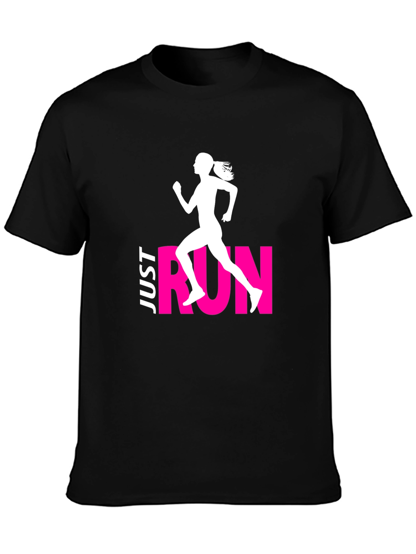 Just Run Graphic Tee - Athlete Style