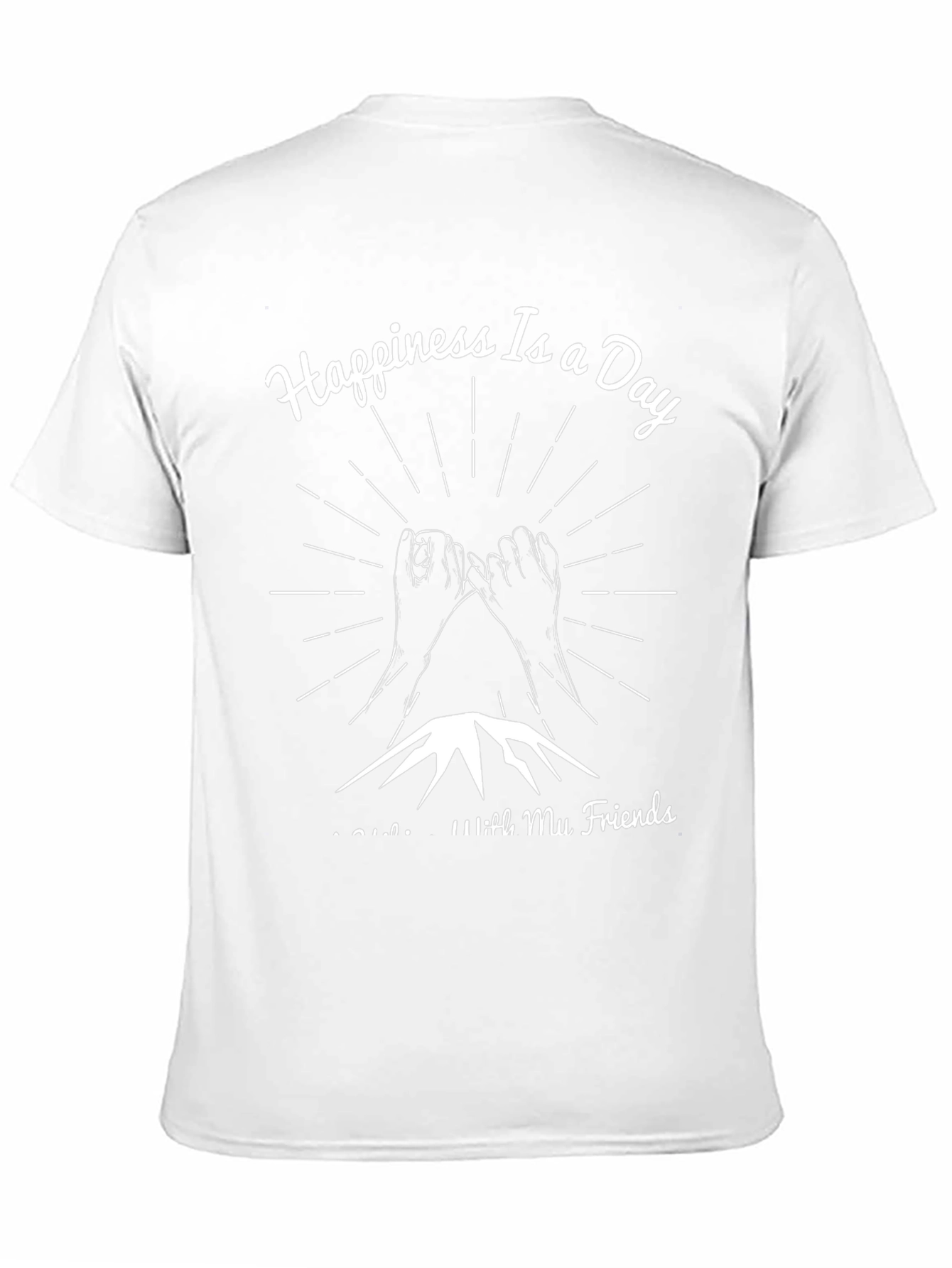 Happiness With Friends Graphic T-Shirt