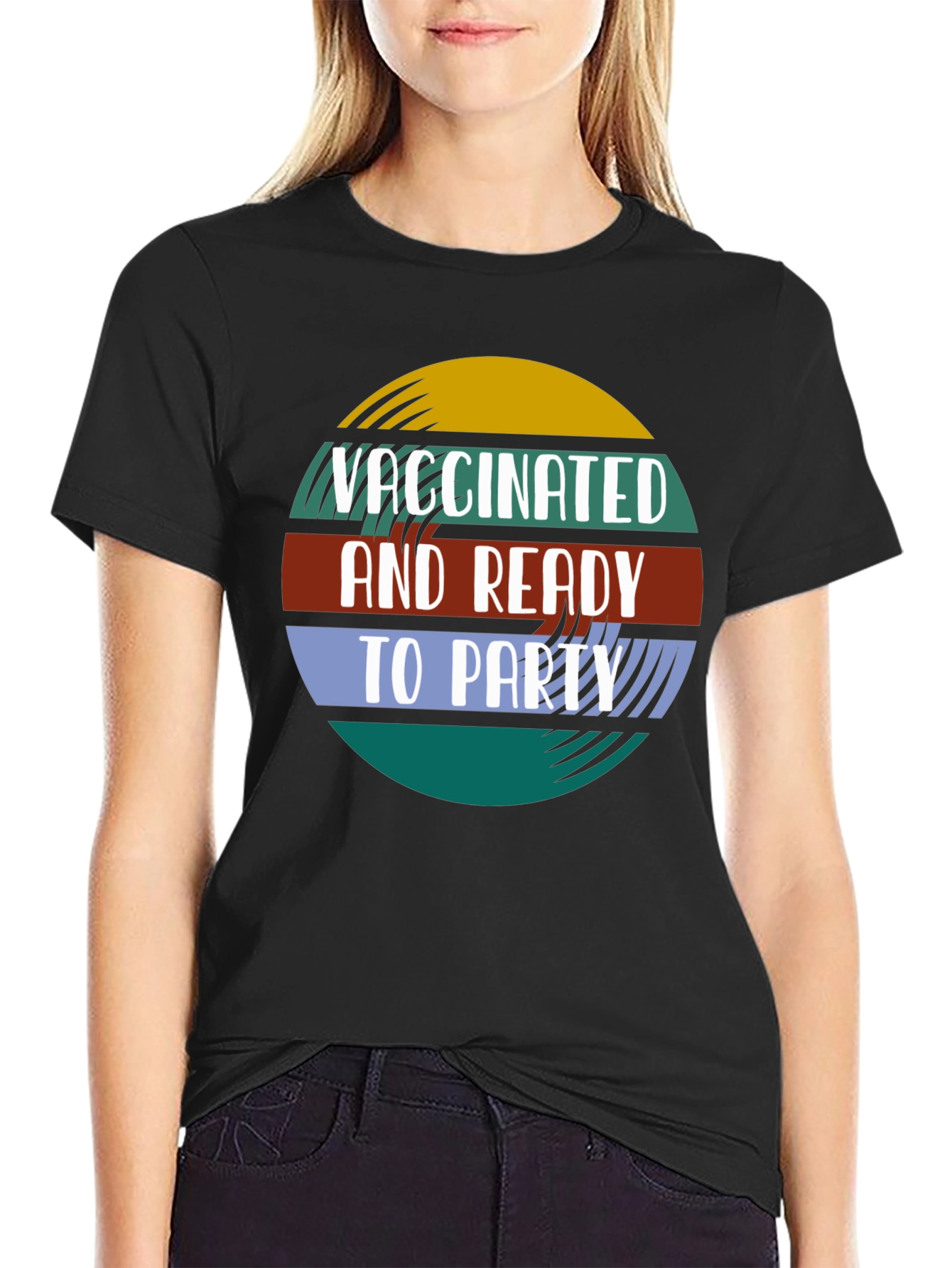 Vaccinated & Ready to Party Graphic Tee