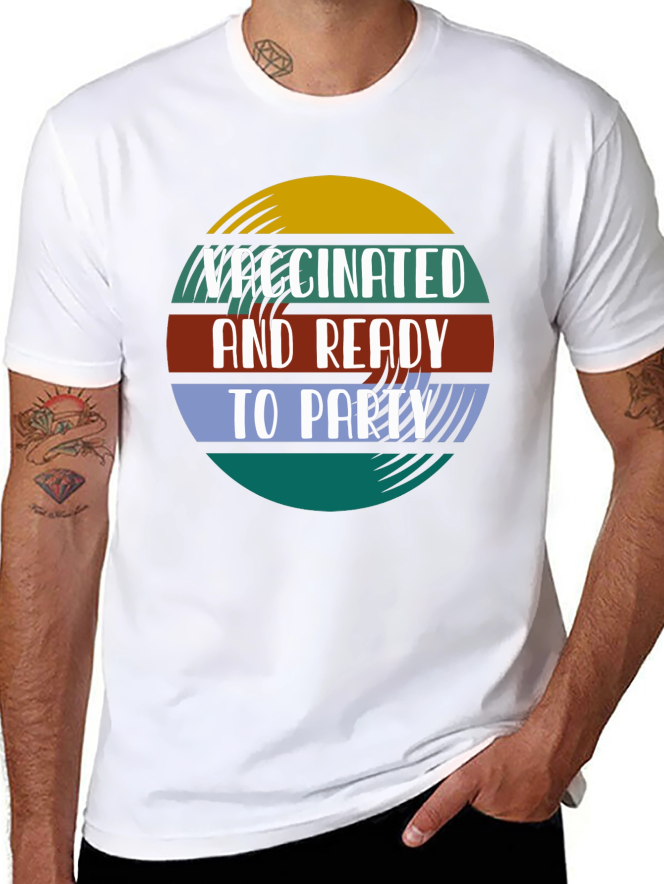 Vaccinated & Ready to Party Graphic Tee