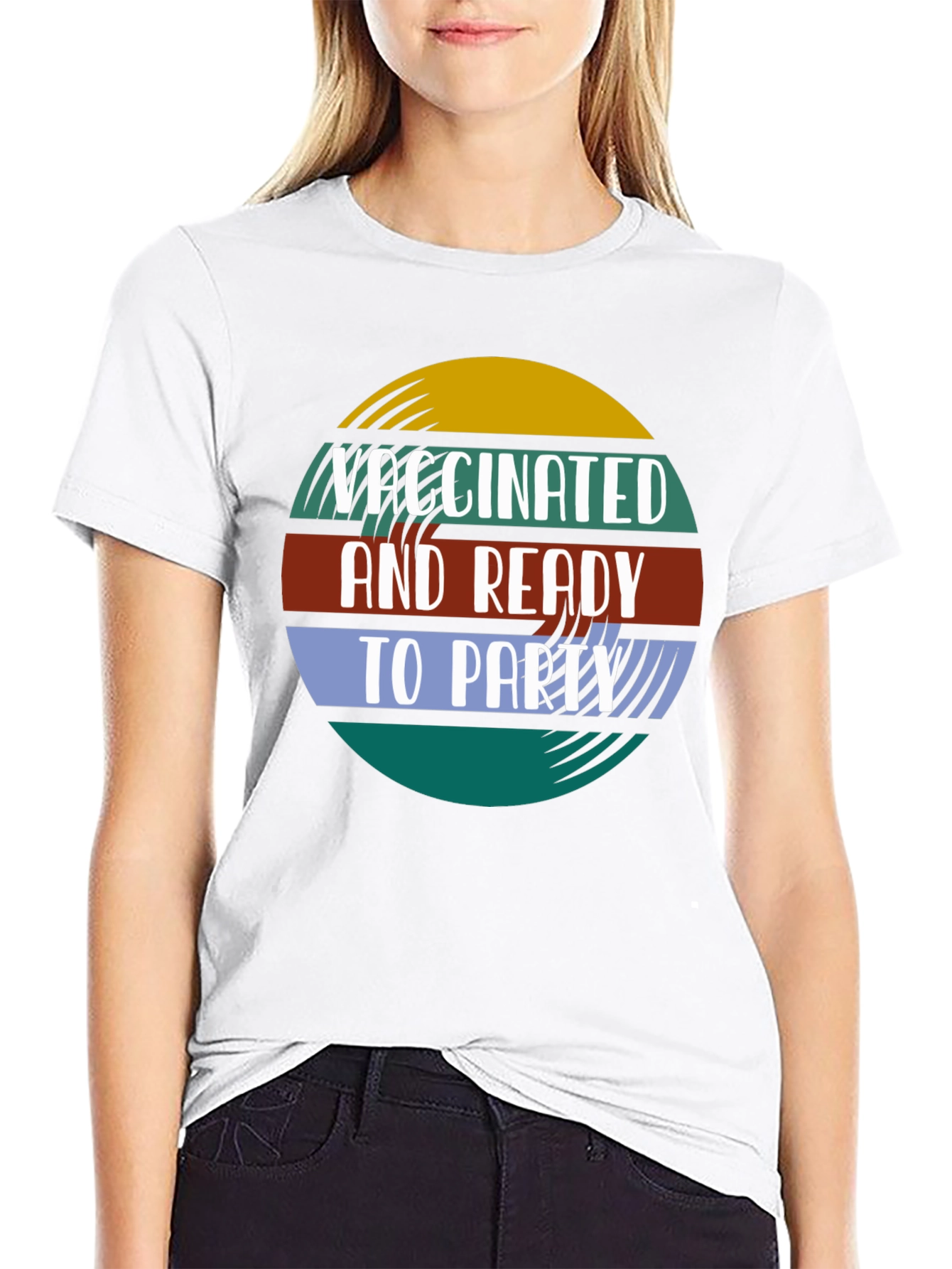 Vaccinated & Ready to Party Graphic Tee