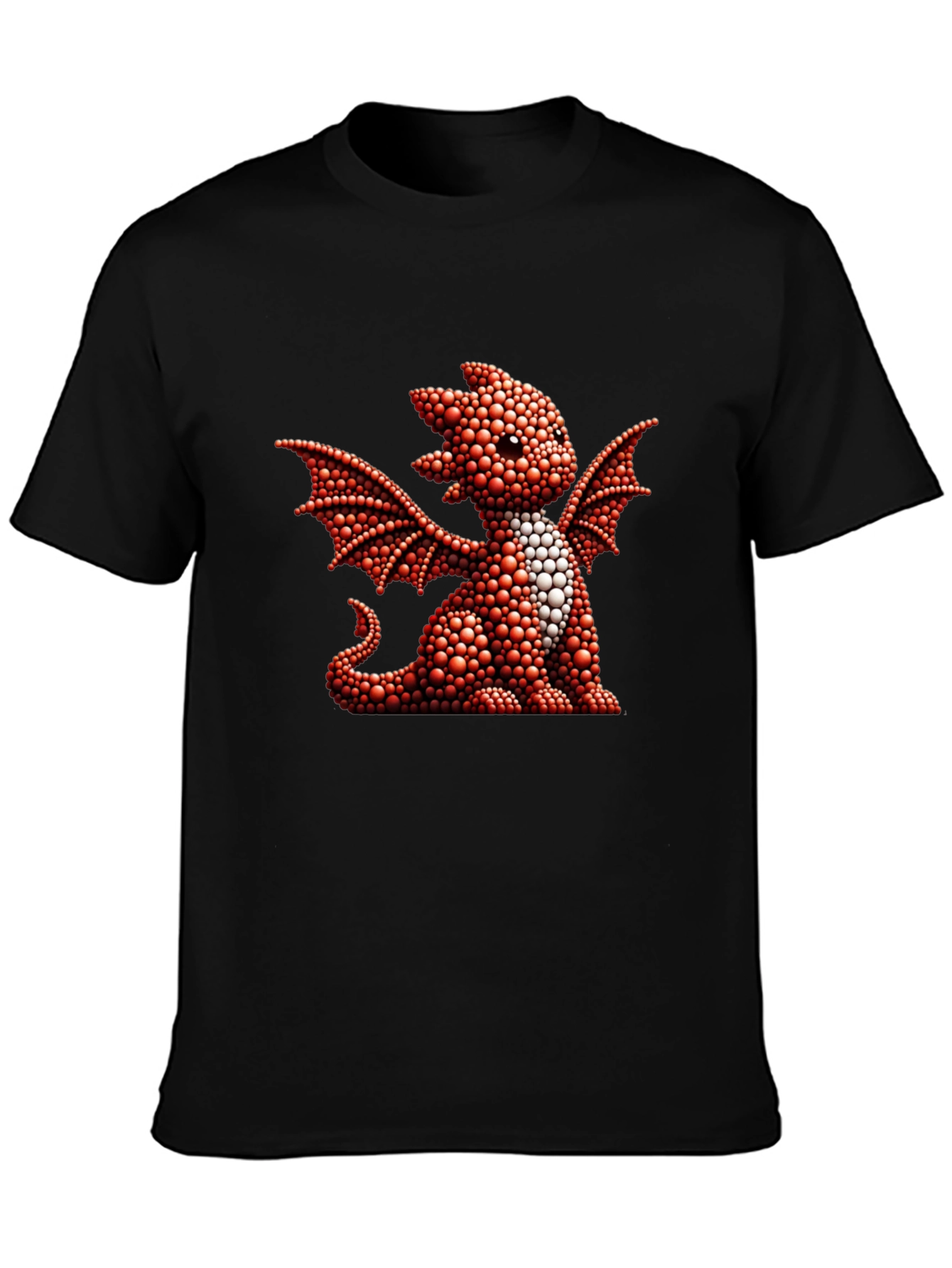 Dragon Graphic Tee - Cute Reptile Design