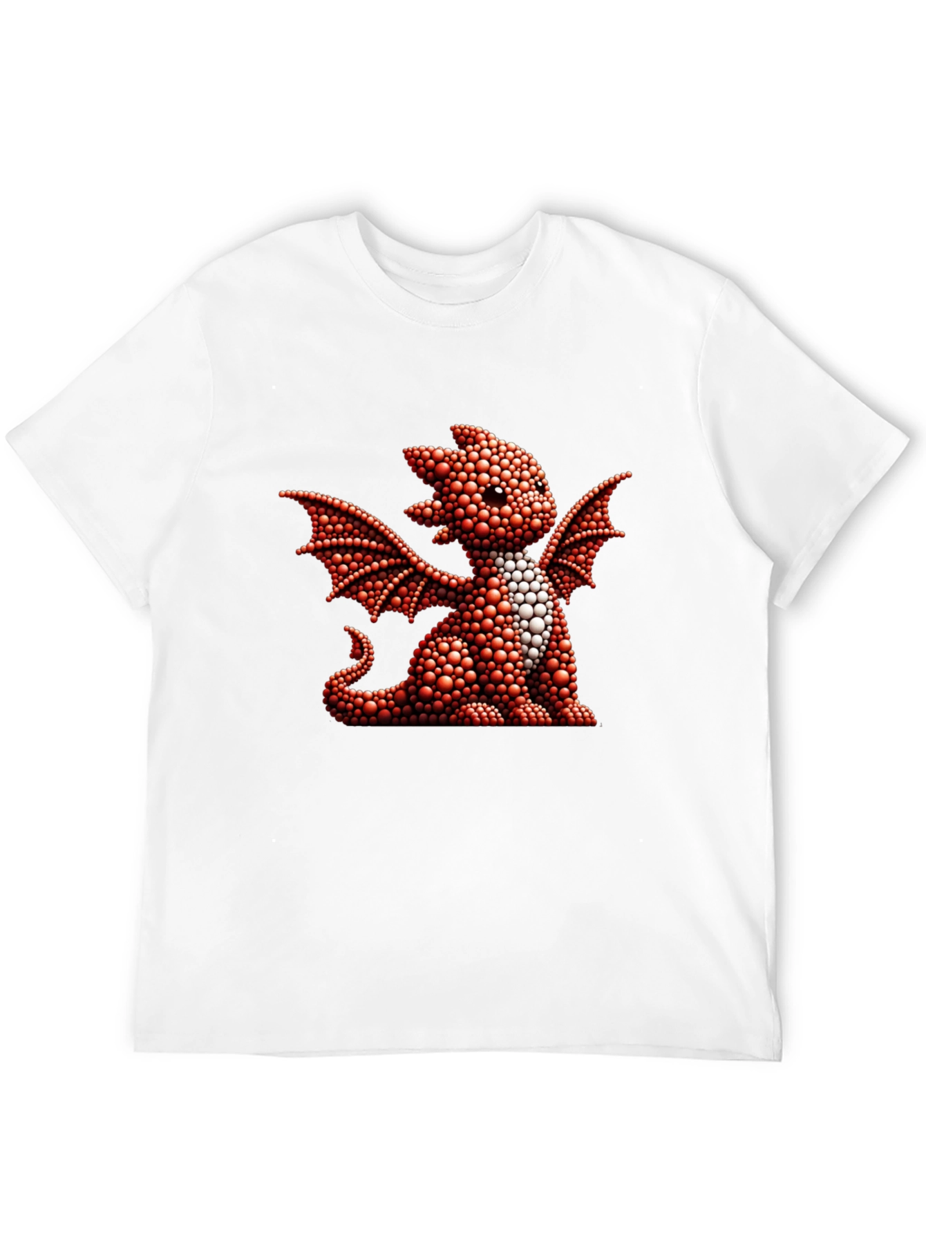 Dragon Graphic Tee - Cute Reptile Design