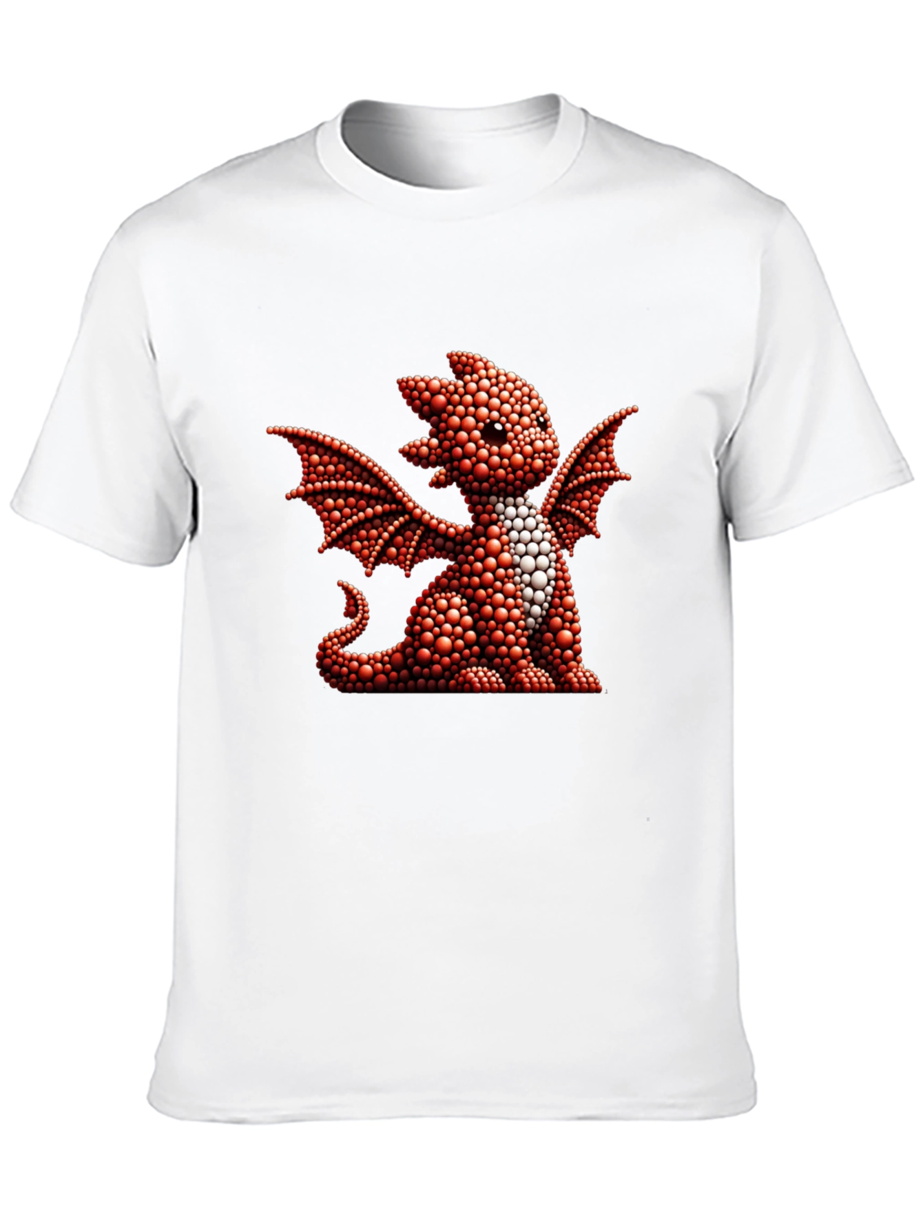 Dragon Graphic Tee - Cute Reptile Design