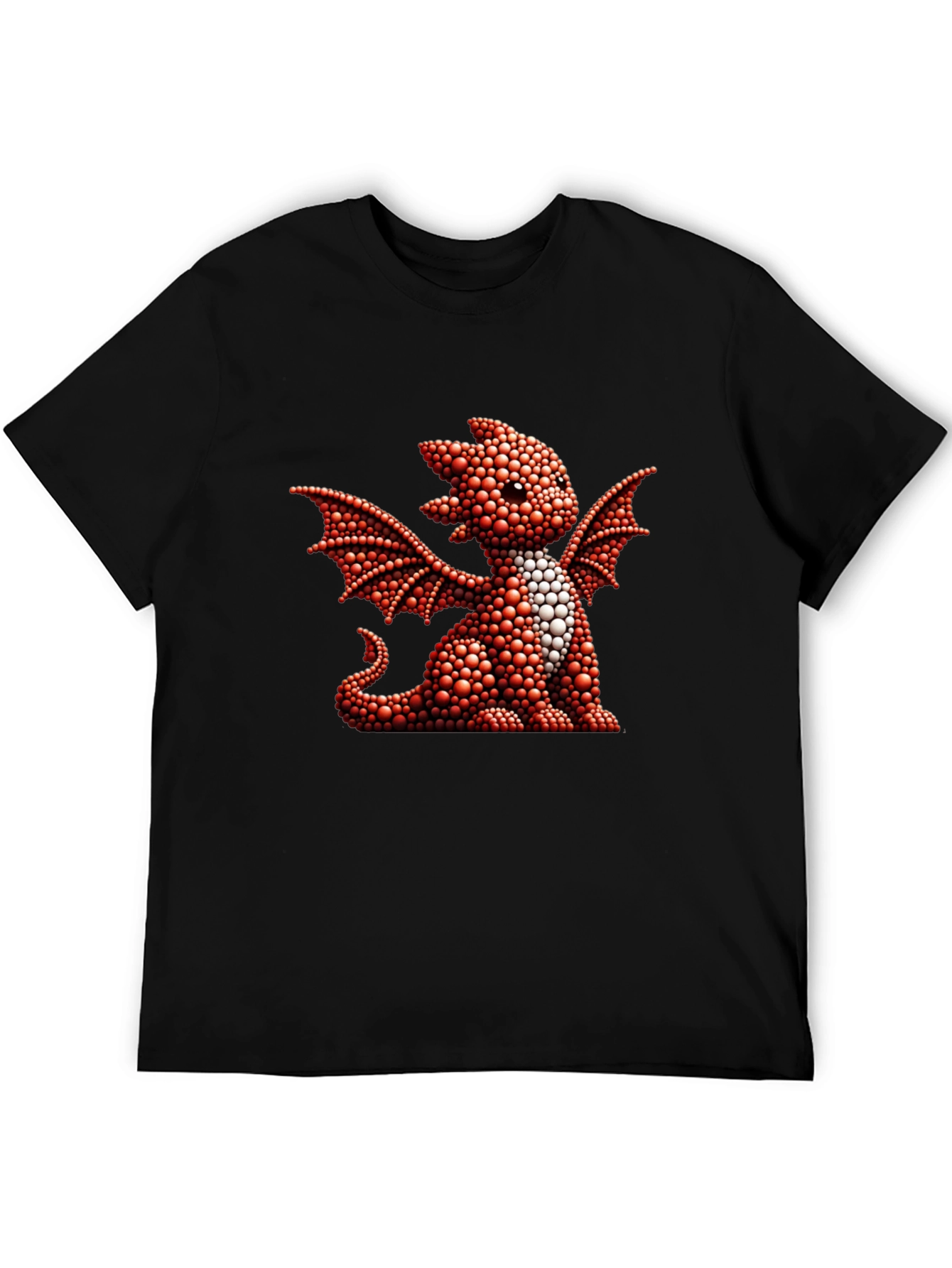Dragon Graphic Tee - Cute Reptile Design