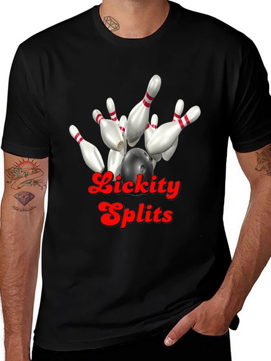 Lickity Splits Bowling Strike T-Shirt