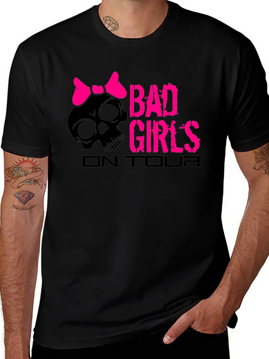 Bad Girls On Tour Black T-Shirt
