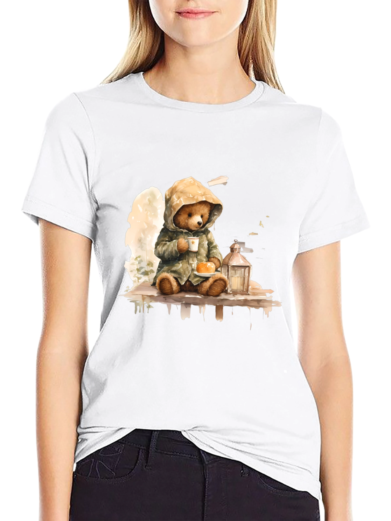 Cozy Bear T-Shirt: Cute Cartoon Tee