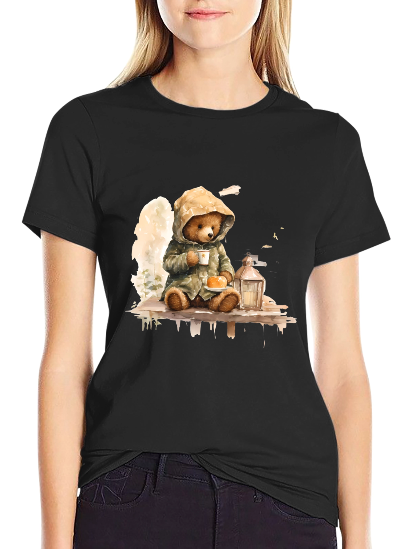 Cozy Bear T-Shirt: Cute Cartoon Tee