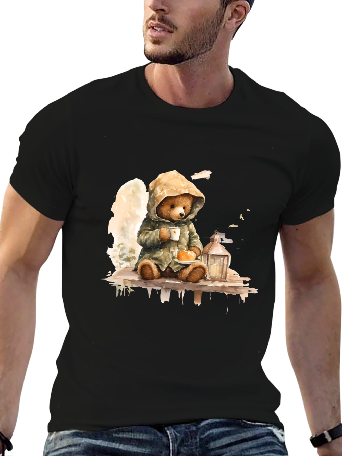 Cozy Bear T-Shirt: Cute Cartoon Tee