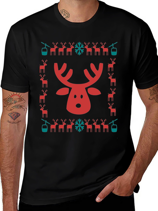 Holiday Ski Deer T-Shirt