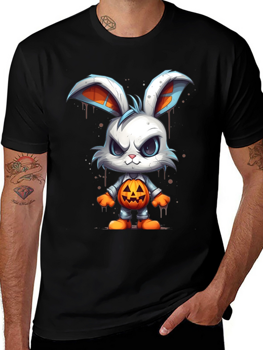 Halloween Bunny T-Shirt - Spooky Rabbit Design