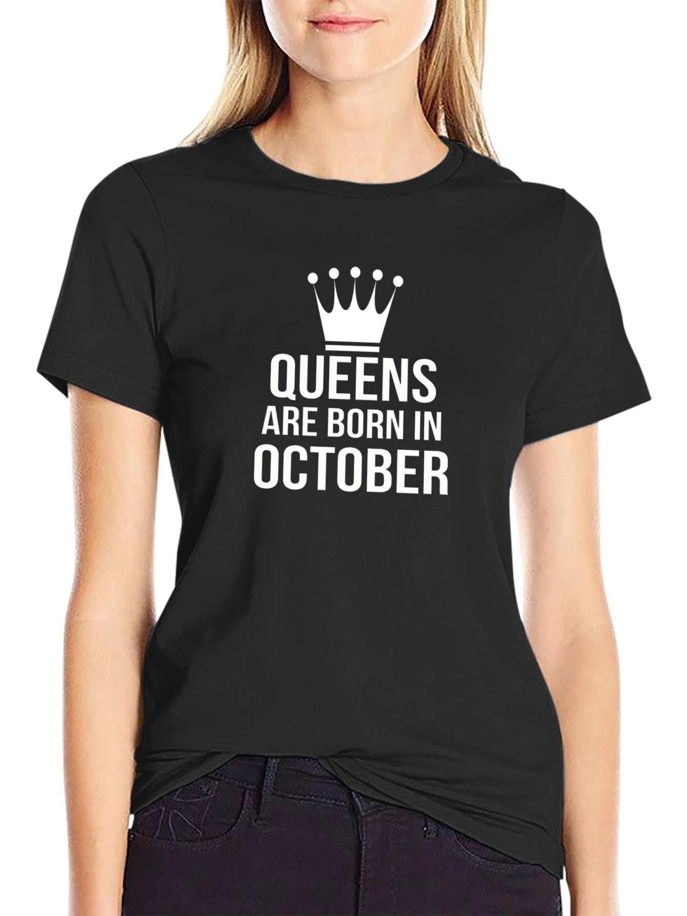 Queens Born in October T-Shirt