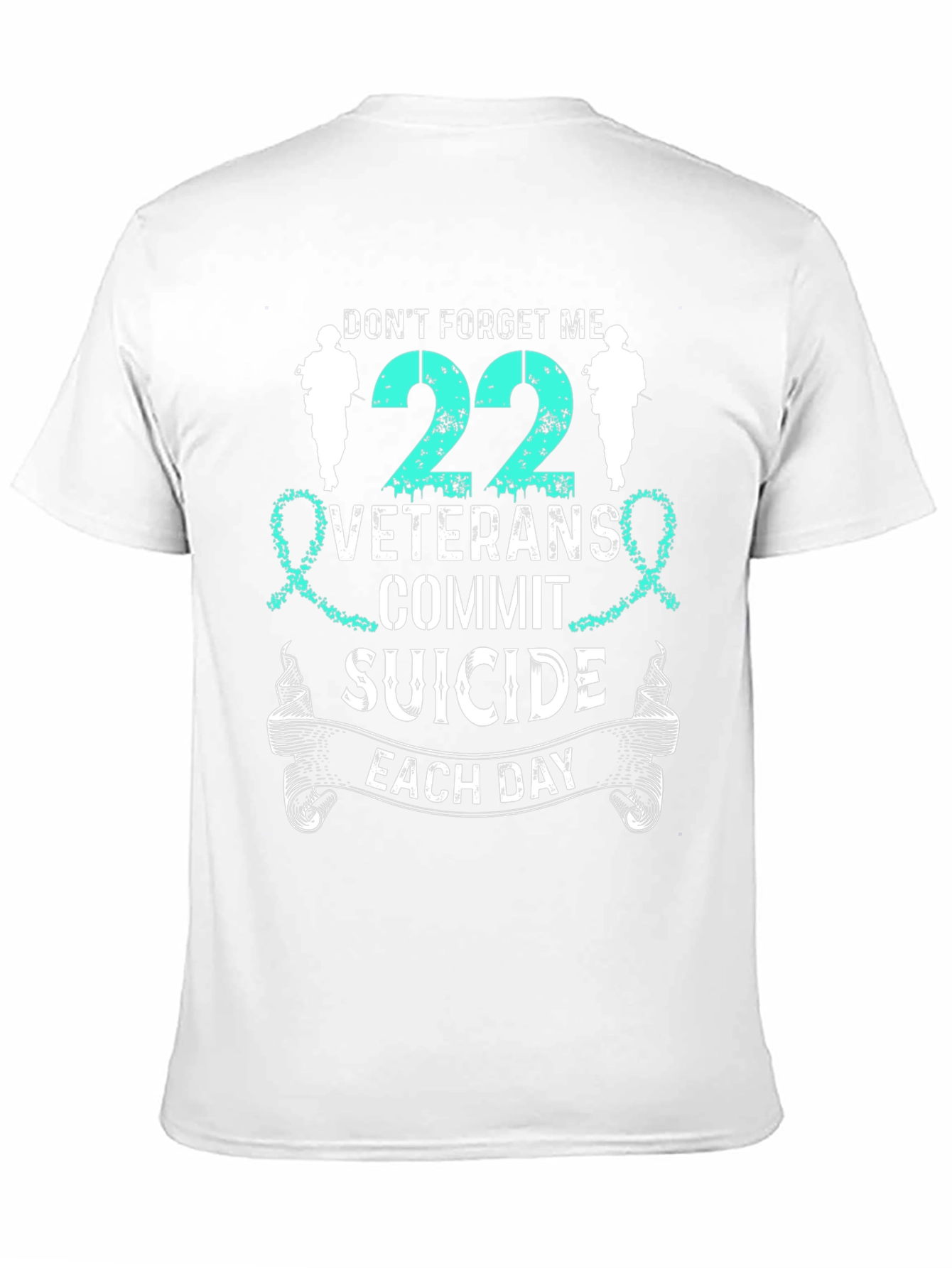 Dont Forget Me Veteran Suicide Awareness T-Shirt