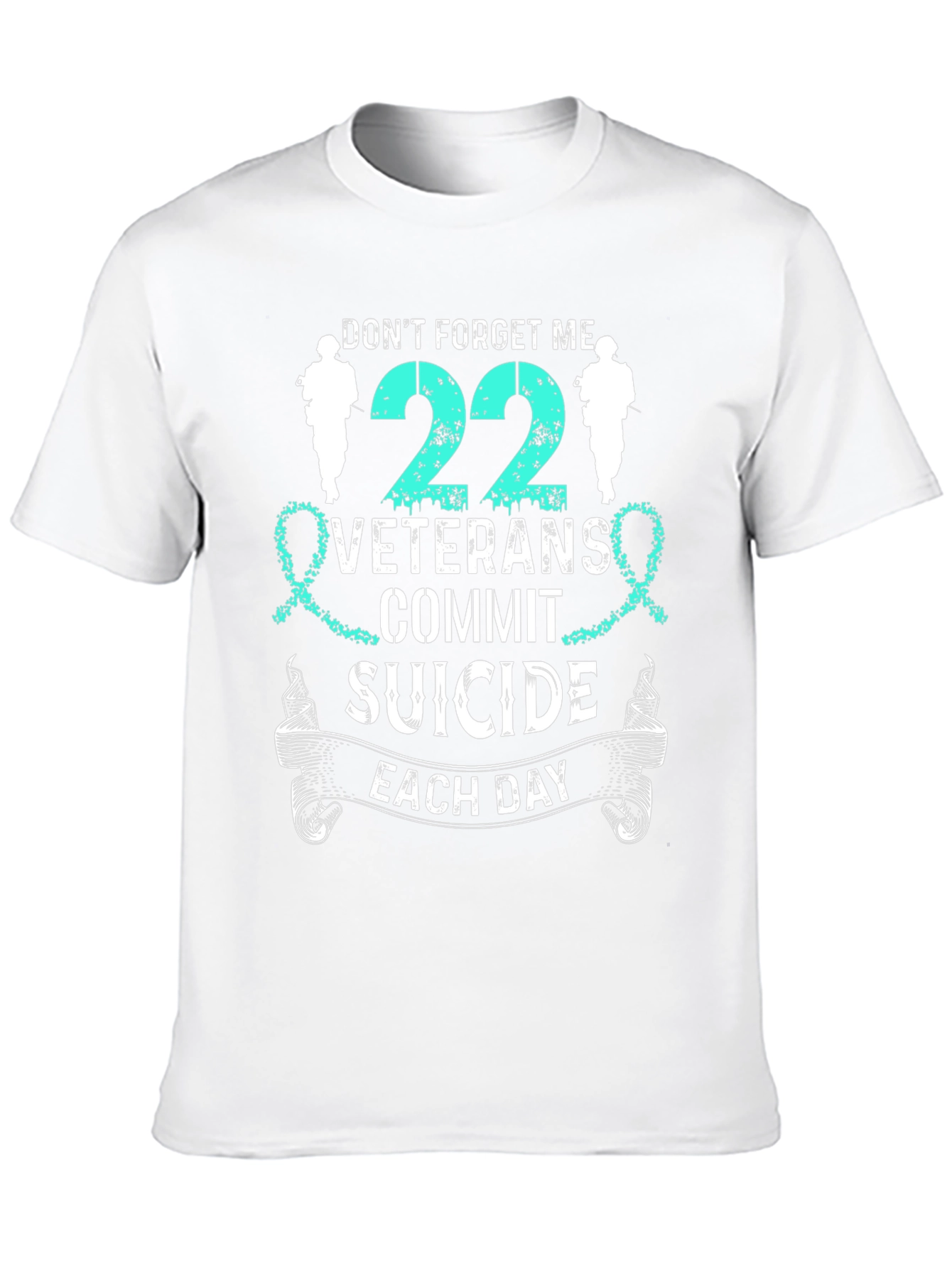 Dont Forget Me Veteran Suicide Awareness T-Shirt