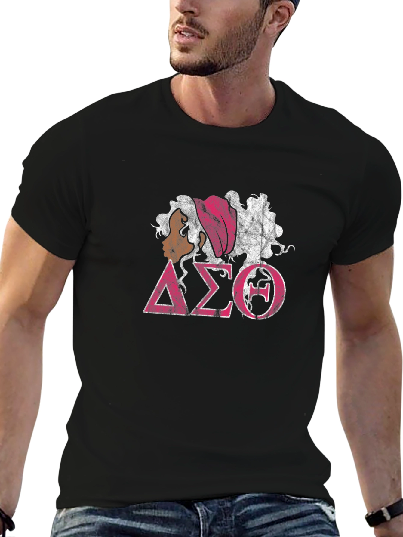 Delta Sigma Theta Sorority T-Shirt - Black