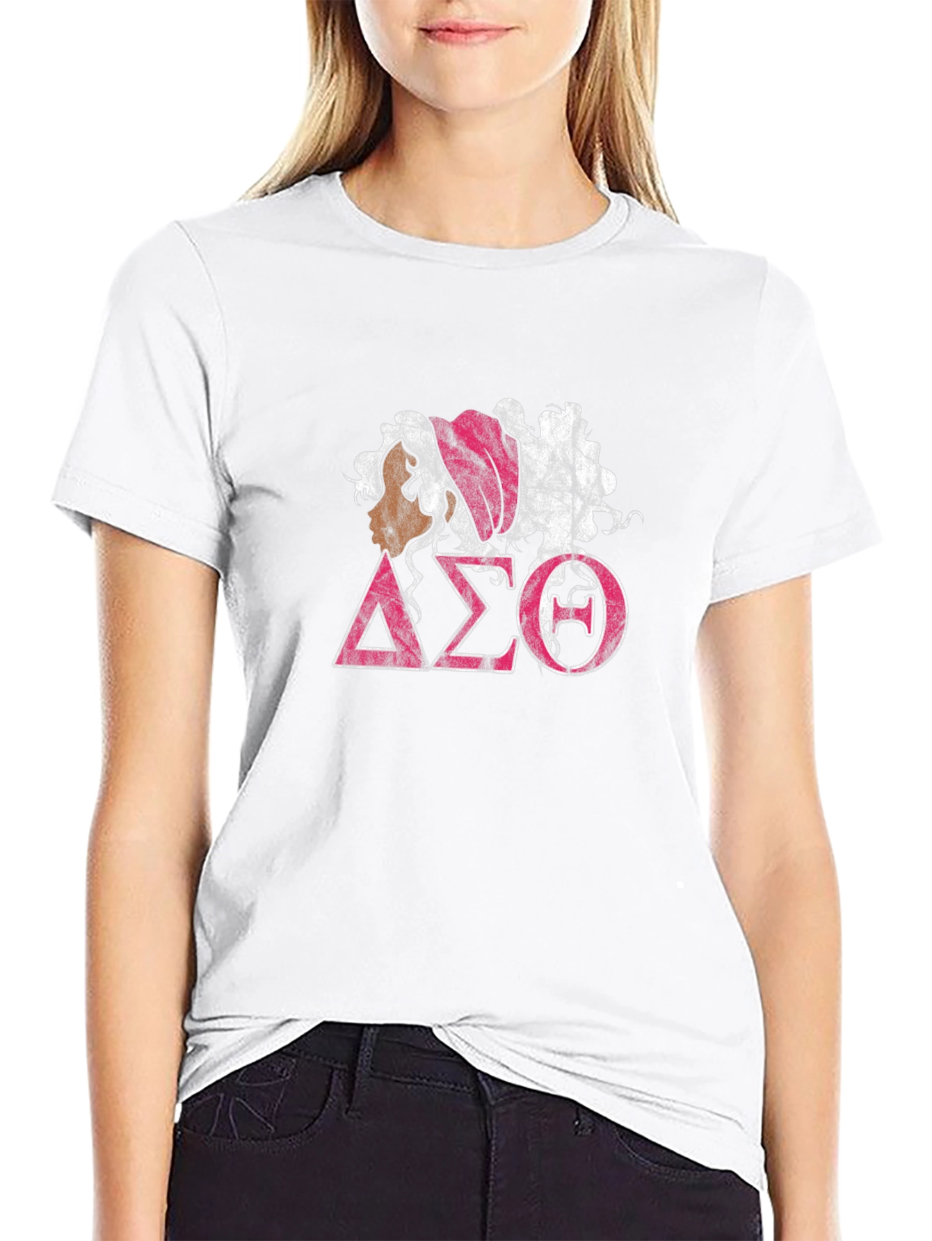 Delta Sigma Theta Sorority T-Shirt - Black