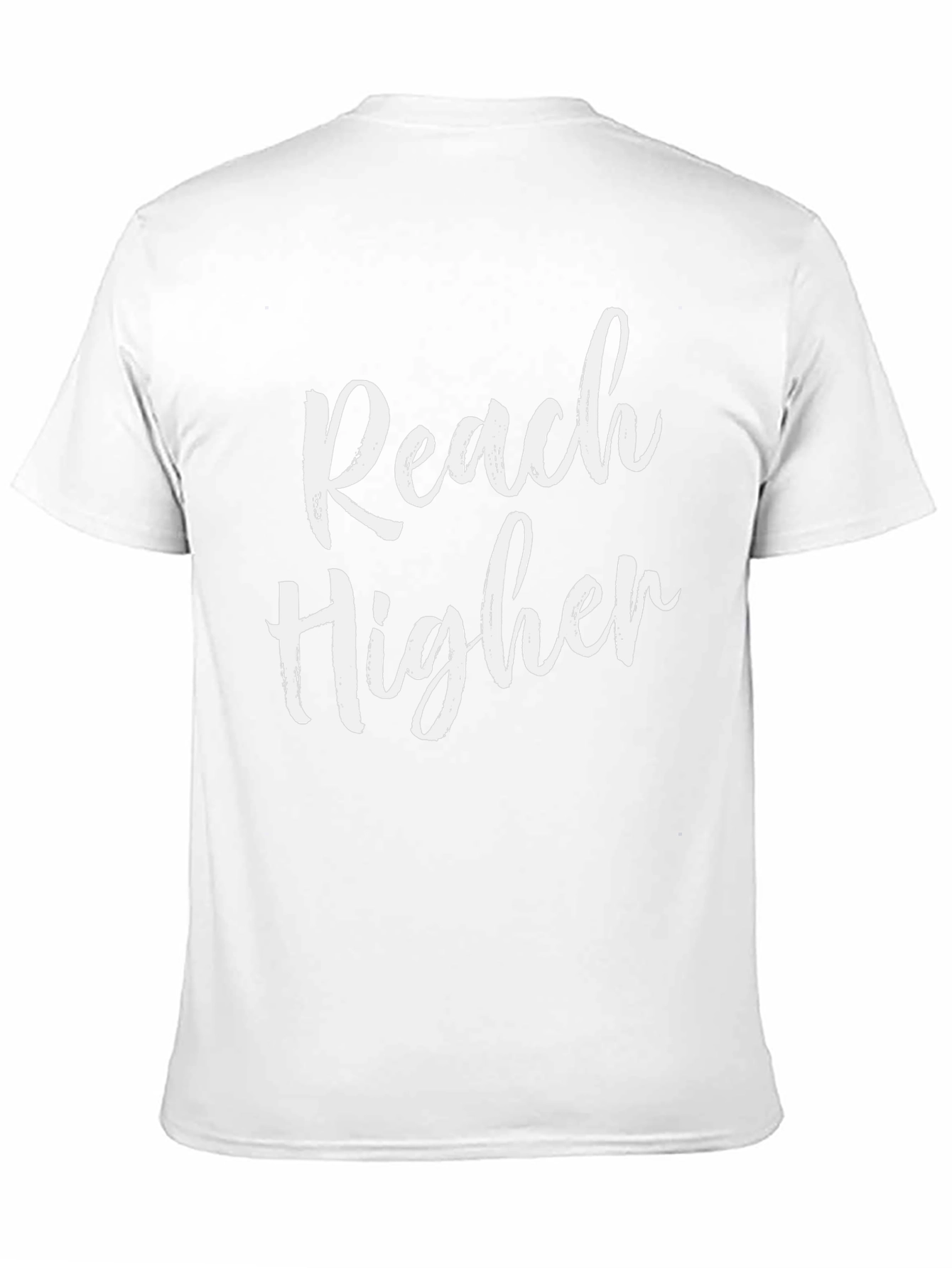 Reach Higher Black Graphic T-Shirt