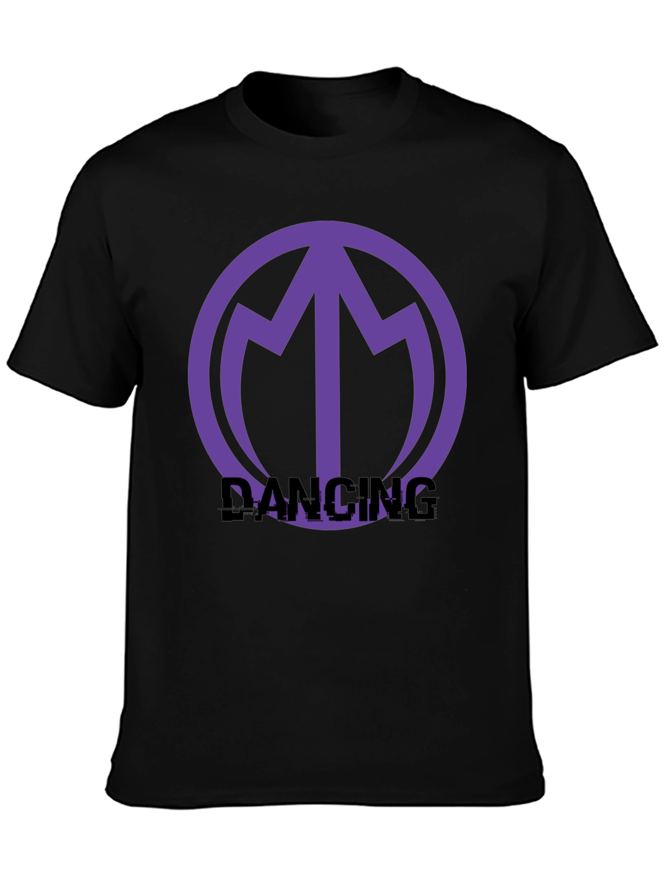 Dancing Logo Graphic Tee - Stylish Comfort