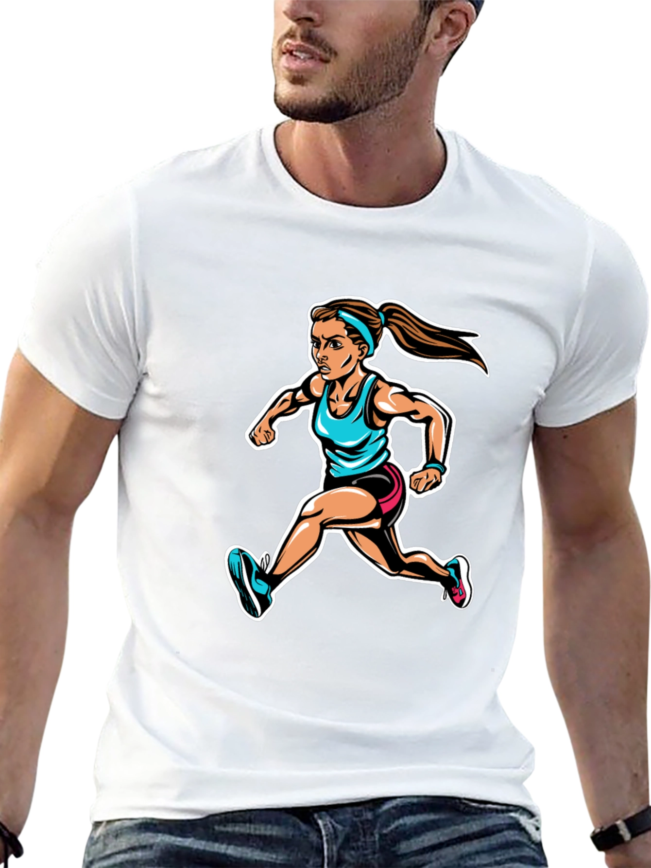 Athlete Graphic T-Shirt