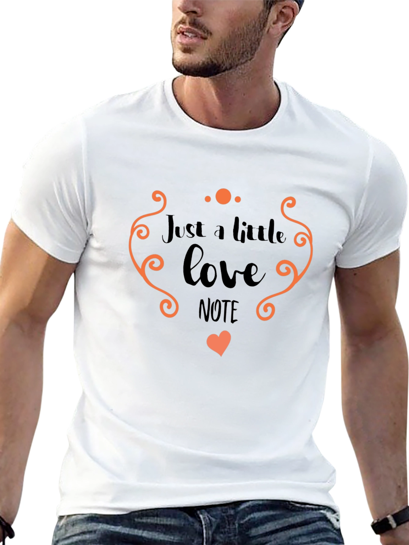 Just a Little Love Note Graphic Tee