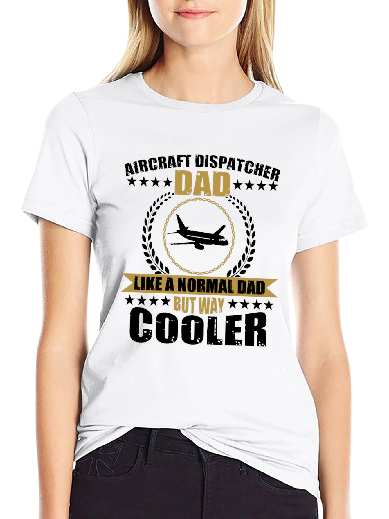 Aircraft Dispatcher Dad T-Shirt - Way Cooler